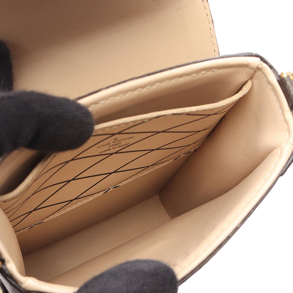 Louis Vuitton Monogram Reverse Pochette Trunk Verticale