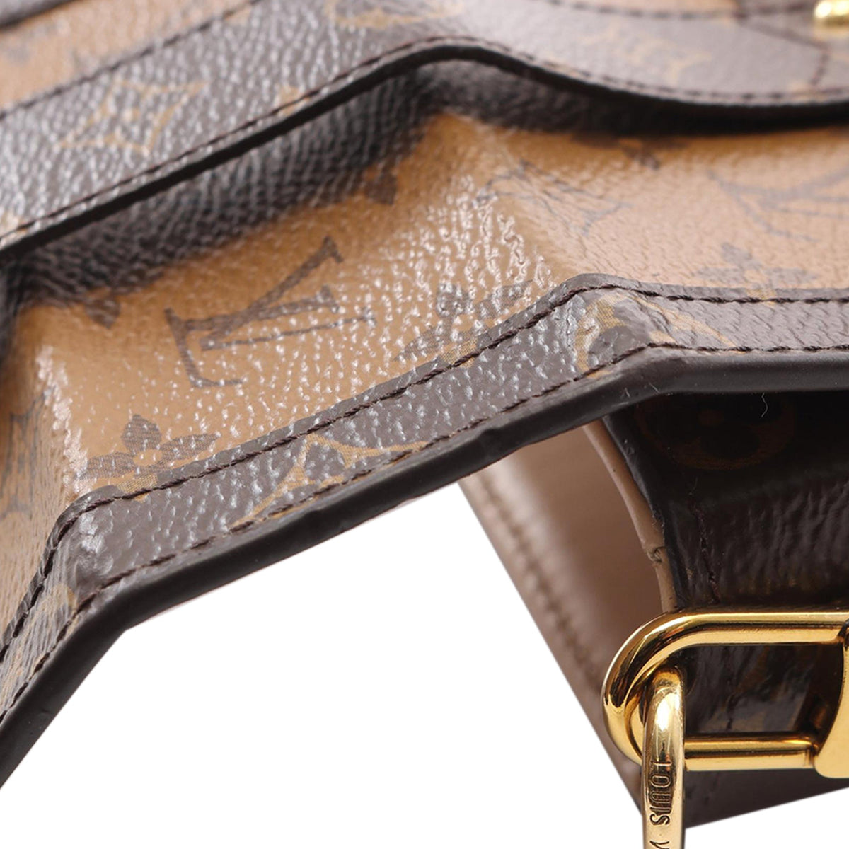 Louis Vuitton Monogram Reverse Pochette Trunk Verticale