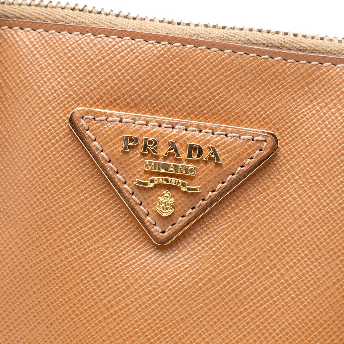 Prada Medium Saffiano Lux Promenade Satchel