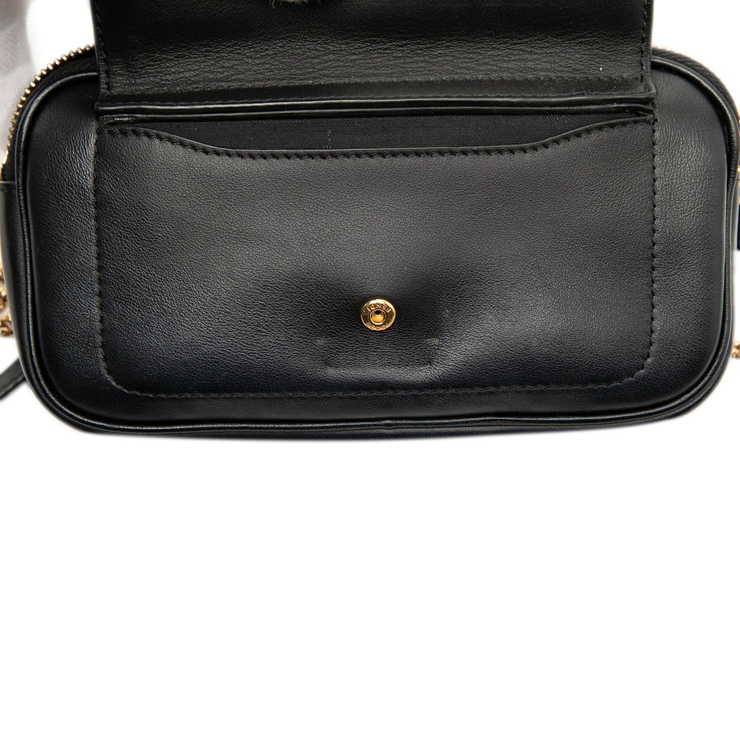 Fendi Leather Easy 2 Baguette Crossbody