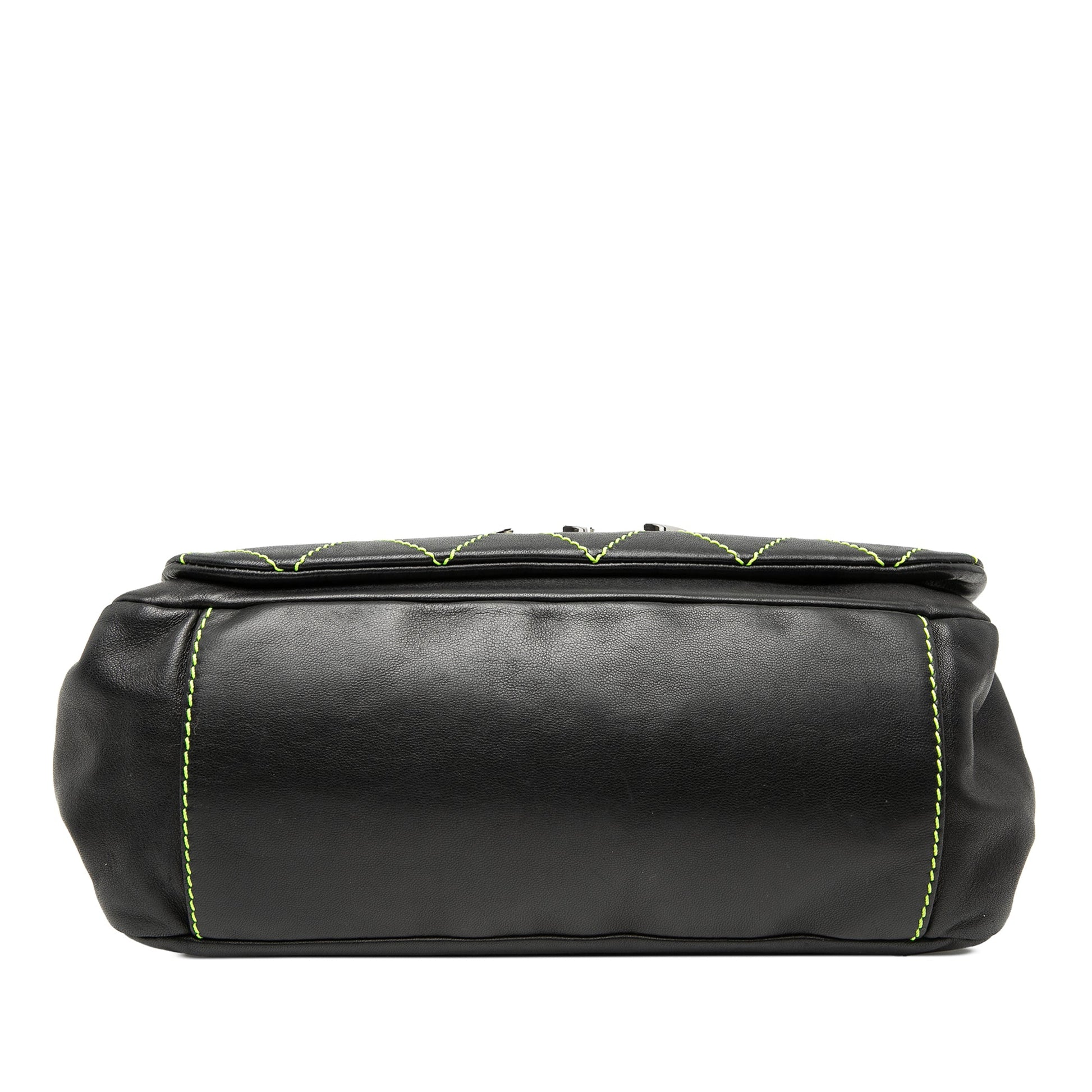 CC Wild Stitch Lambskin Accordion Flap