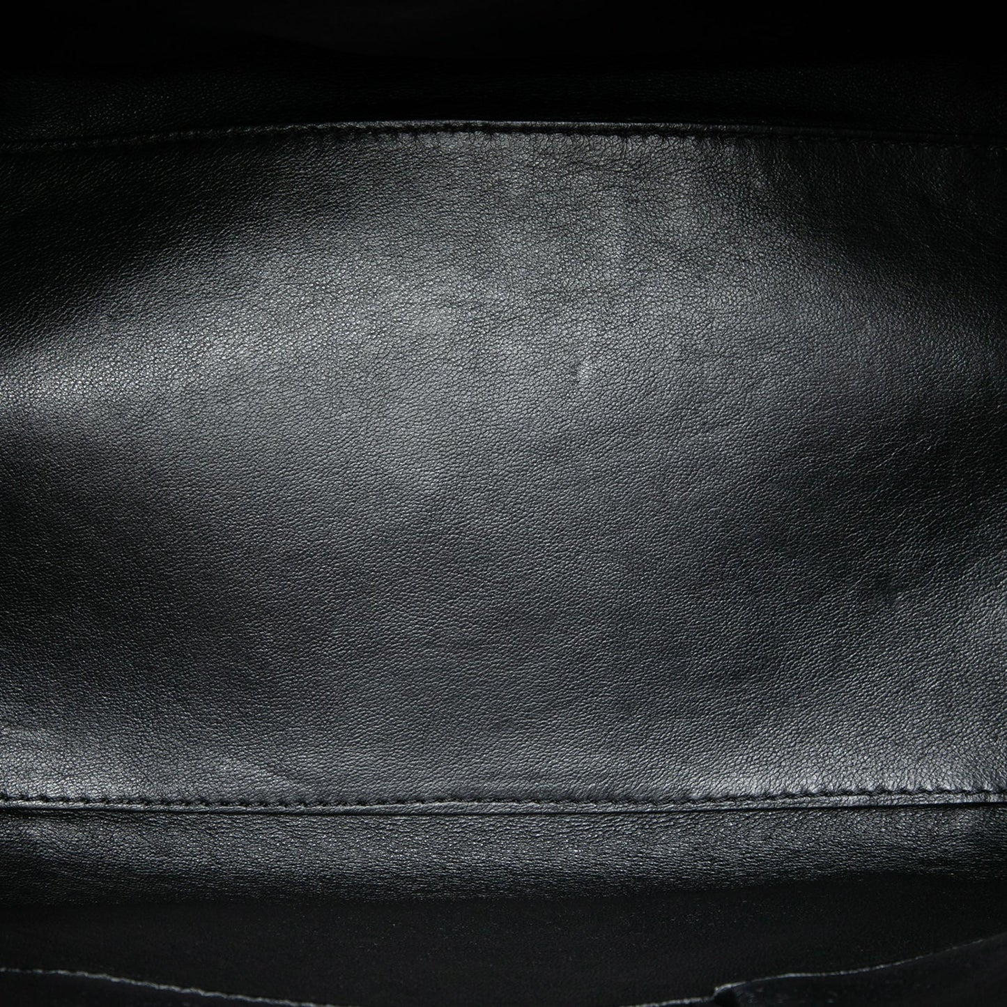 Celine Mini Bicolor Leather Luggage Tote