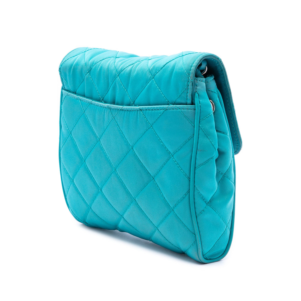 Prada Impuntu Tessuto Chain Crossbody