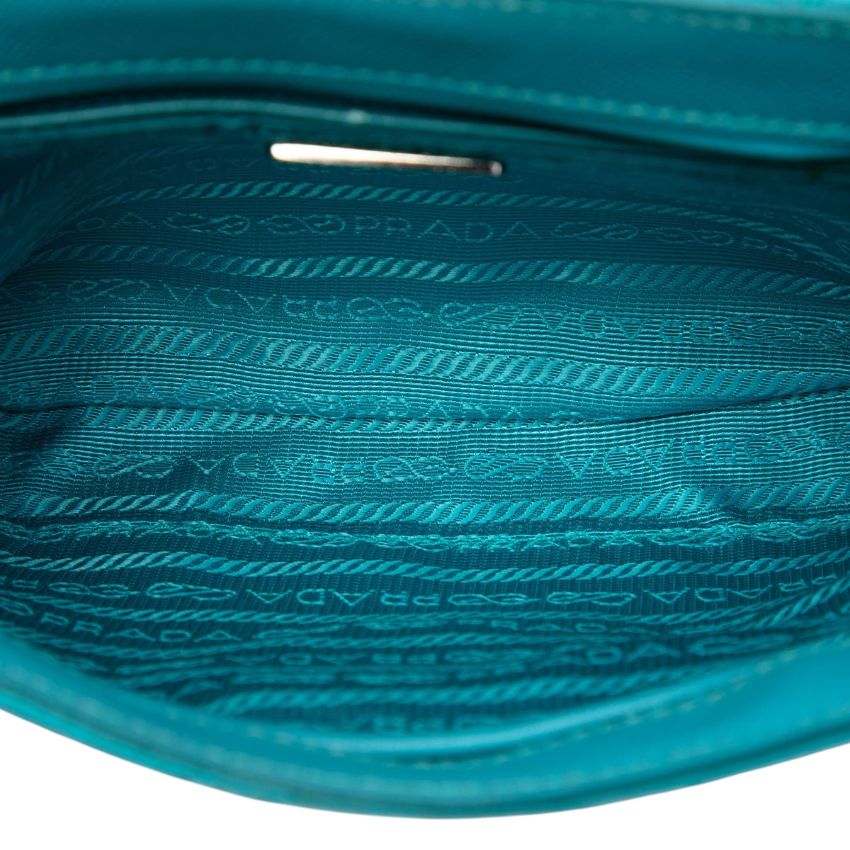 Prada Impuntu Tessuto Chain Crossbody