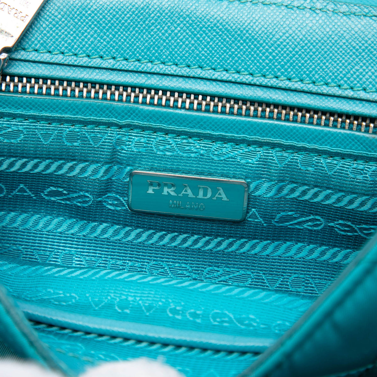 Prada Impuntu Tessuto Chain Crossbody