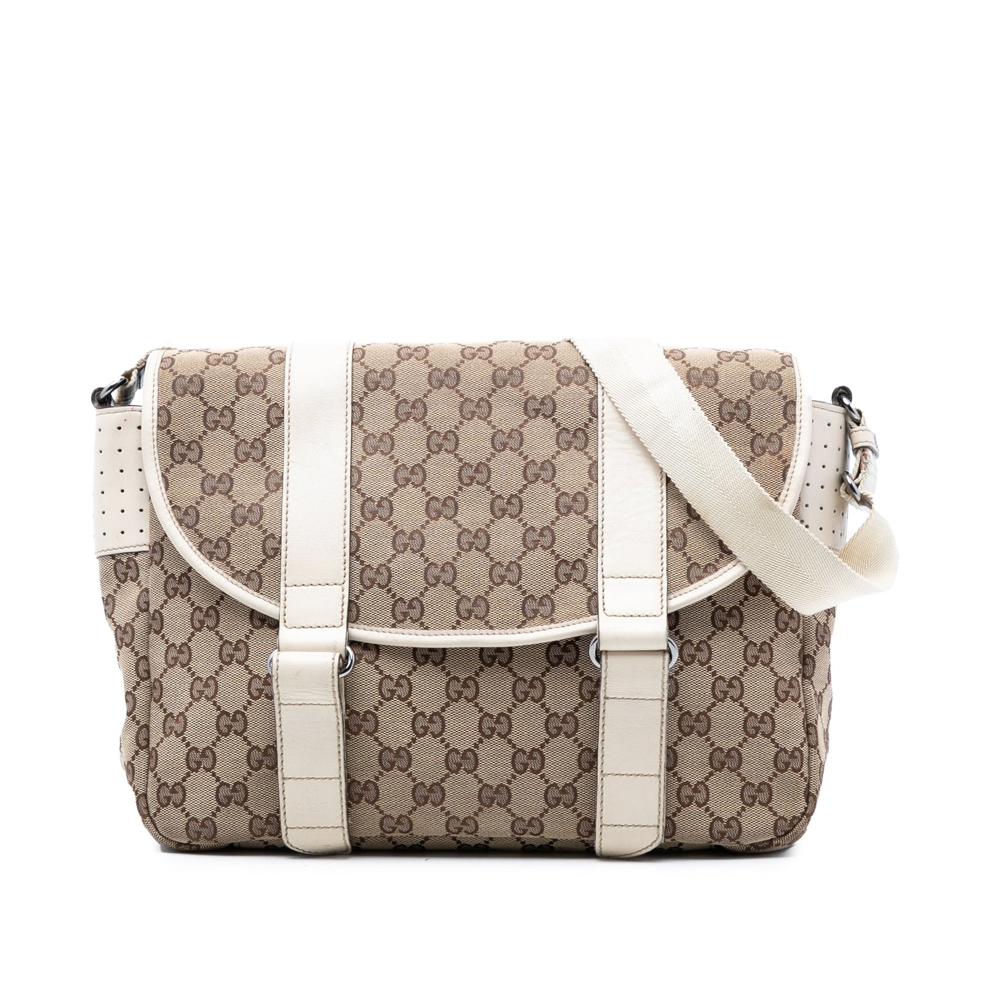 Gucci GG Canvas Messenger Bag