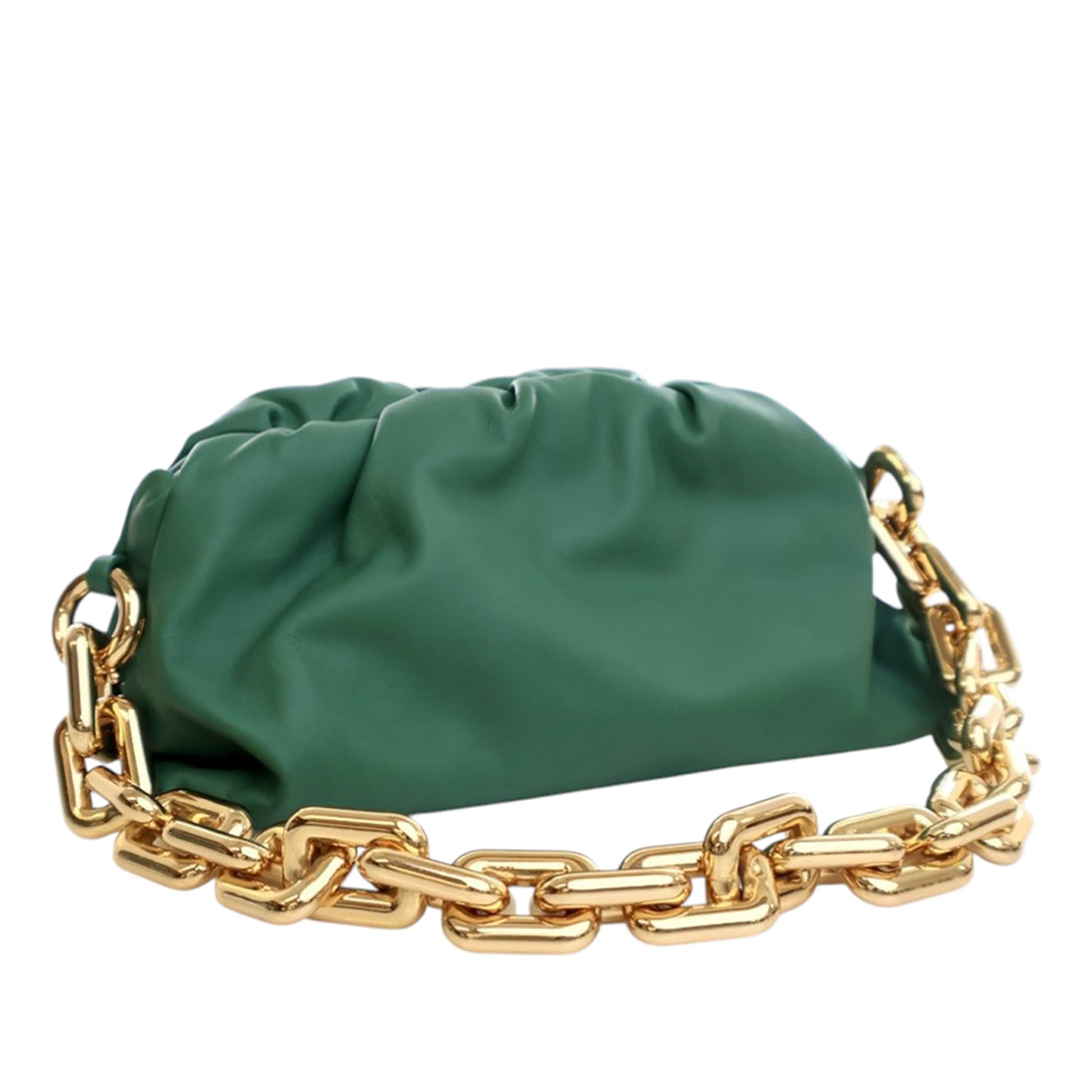 Bottega Veneta Lambskin Chain Pouch