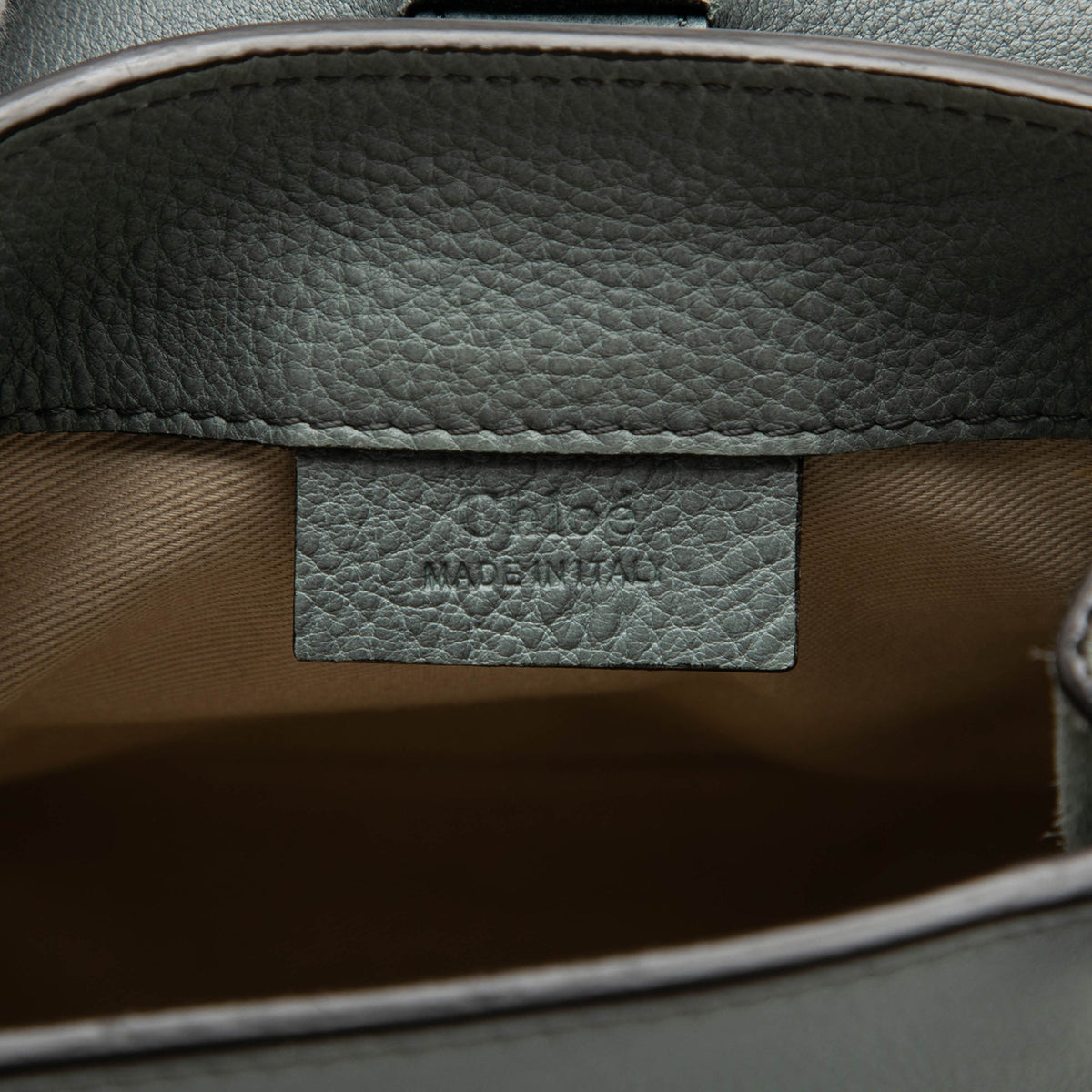 Chloé Mini Calfskin and Suede Faye Backpack