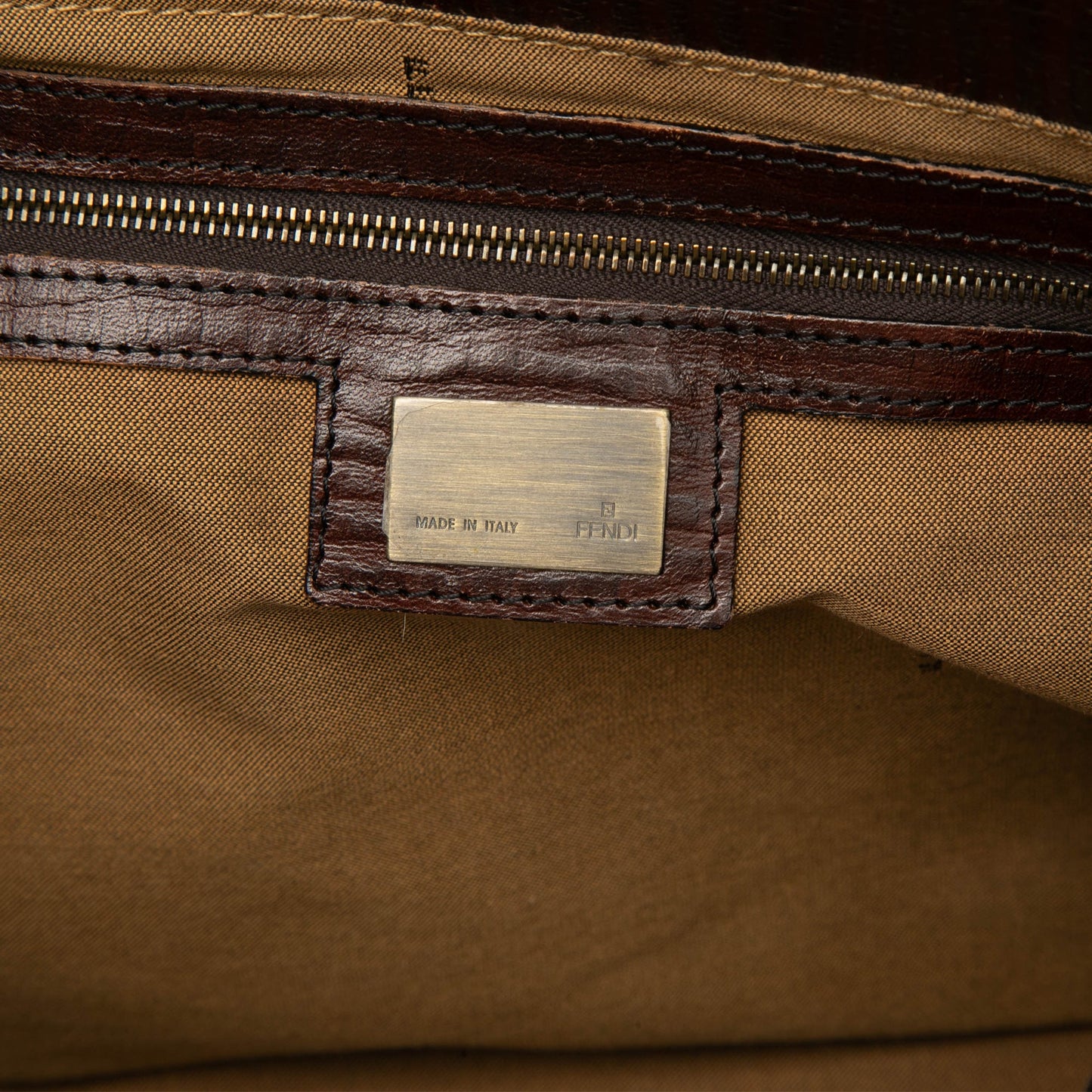 Fendi Medium Zucca Velvet Etniko Du Jour Handbag