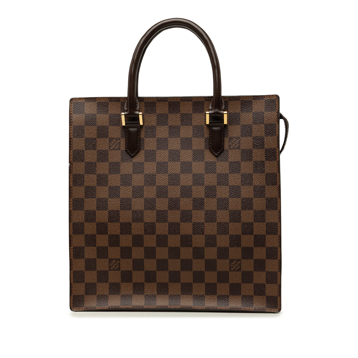 Louis Vuitton Damier Ebene Venice Sac Plat — Brown
