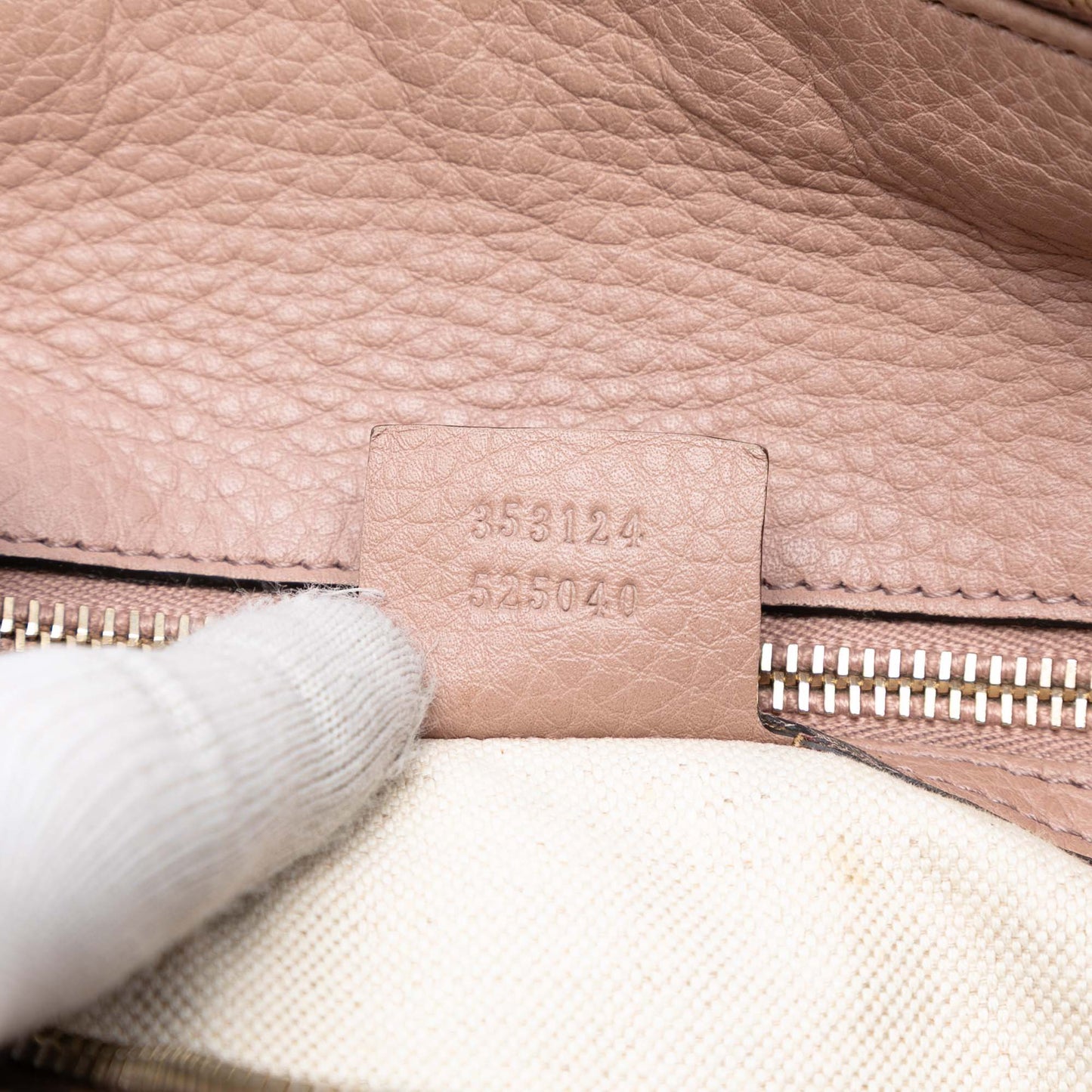 Gucci Medium Calfskin Bamboo Shopper Boston Bag