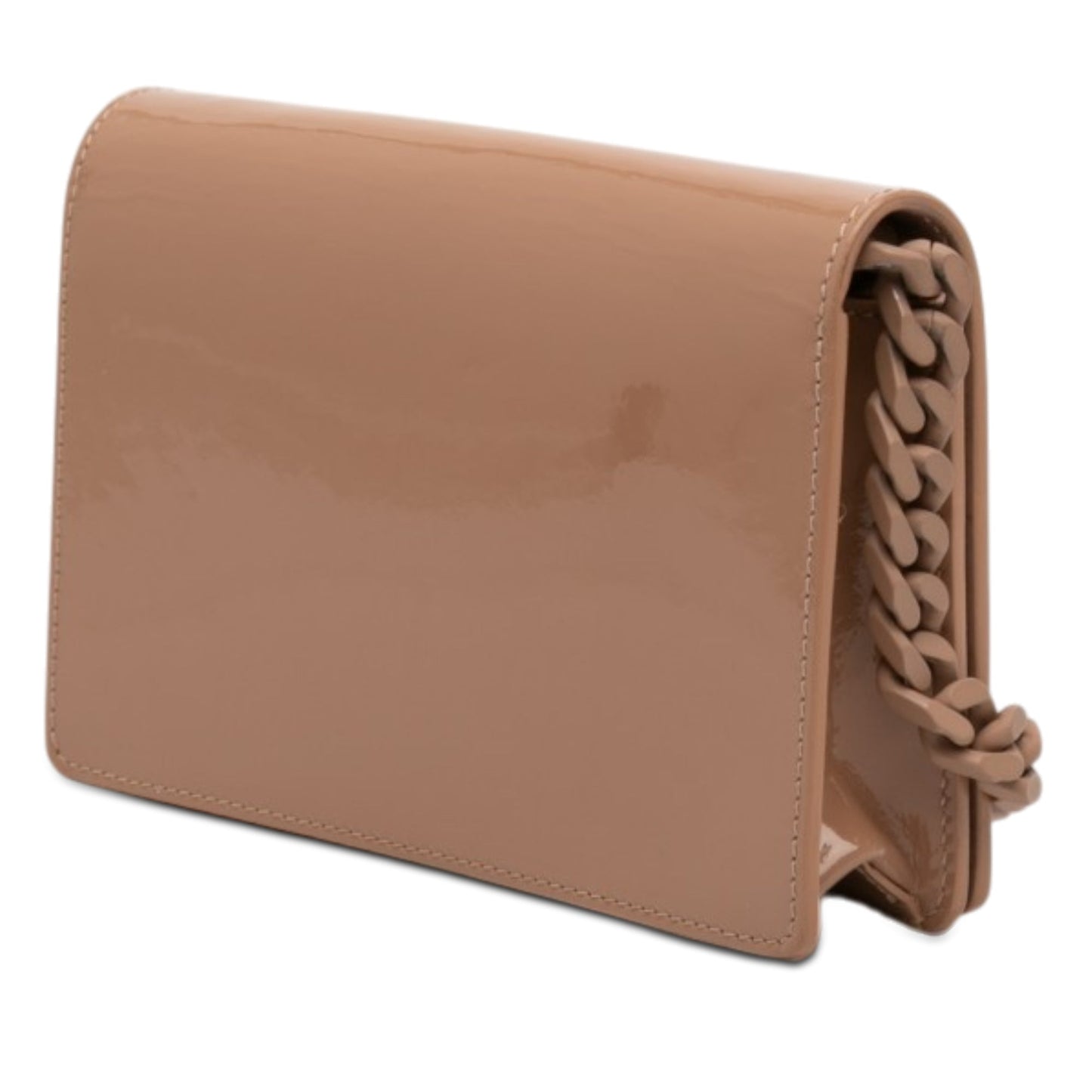 Off-White Patent Jitney 0.5 Crossbody