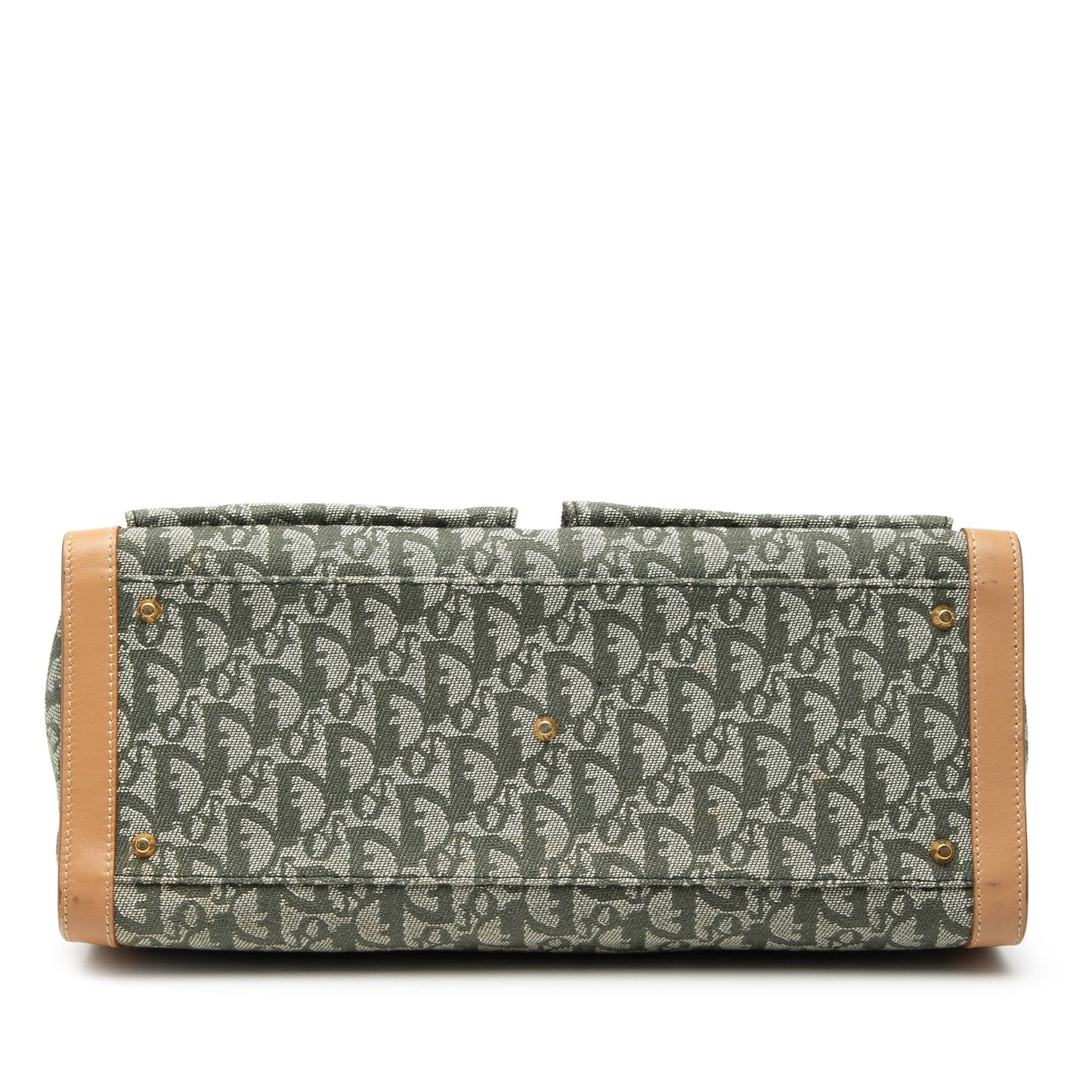 Dior Diorissimo Trotter Canvas Double Pocket Tote