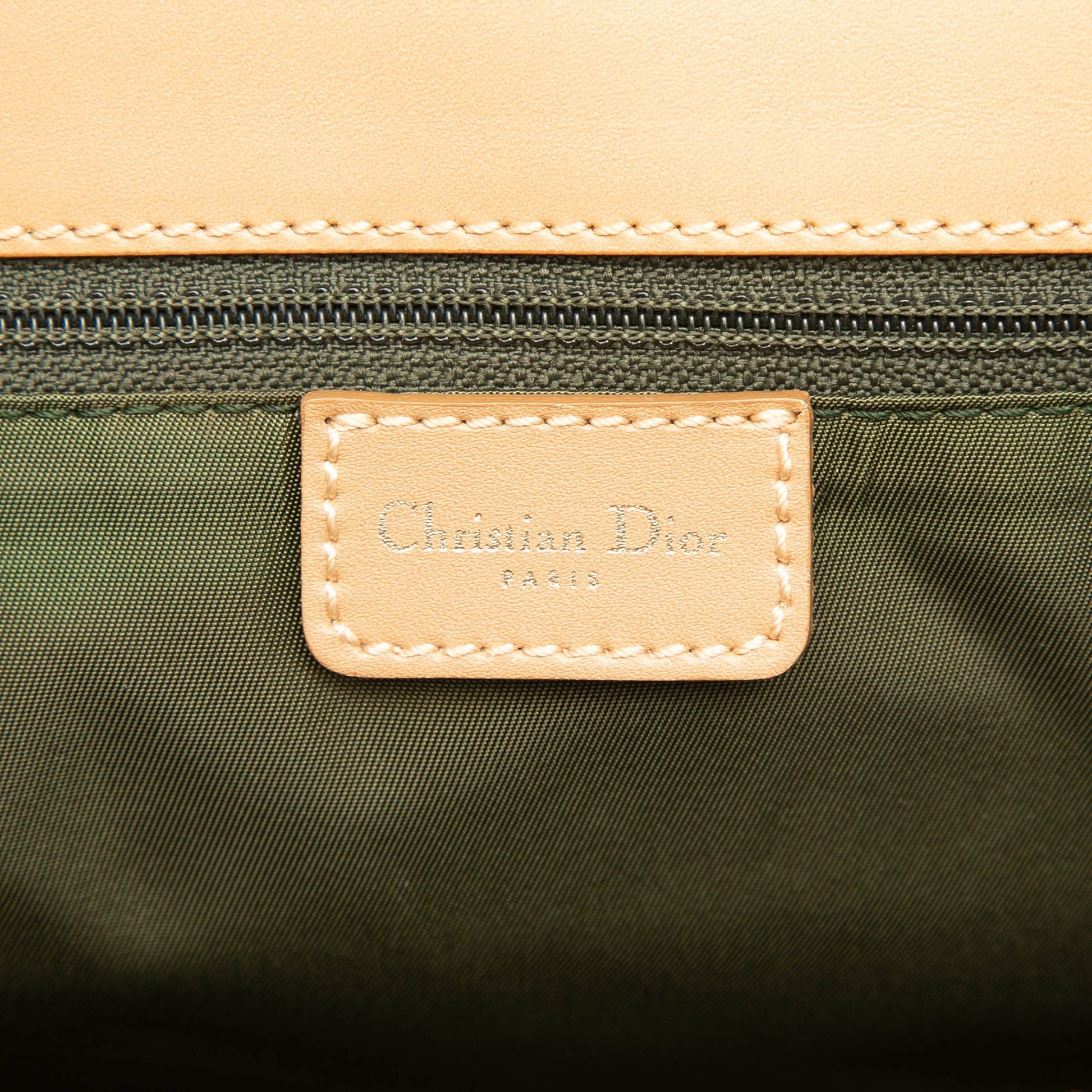 Dior Diorissimo Trotter Canvas Double Pocket Tote