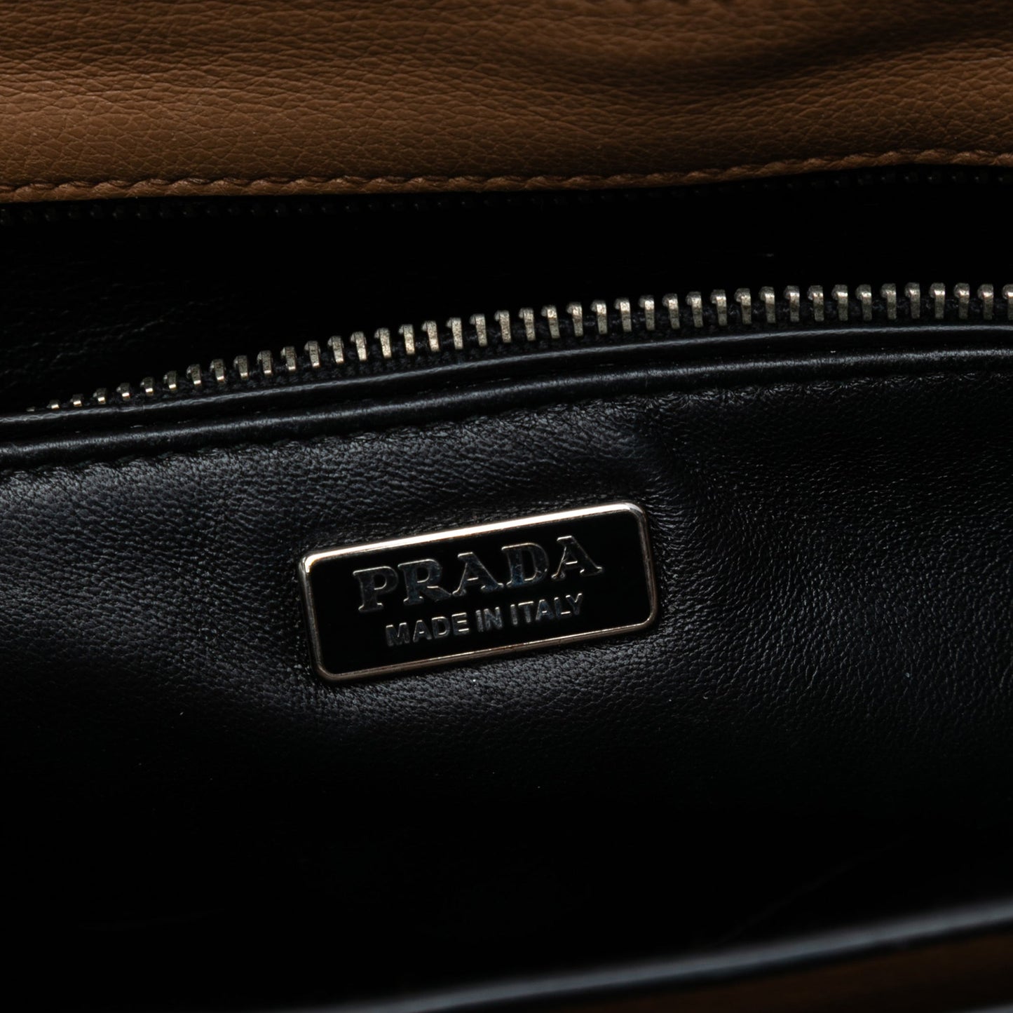Prada Glace Calf Arcade Crossbody