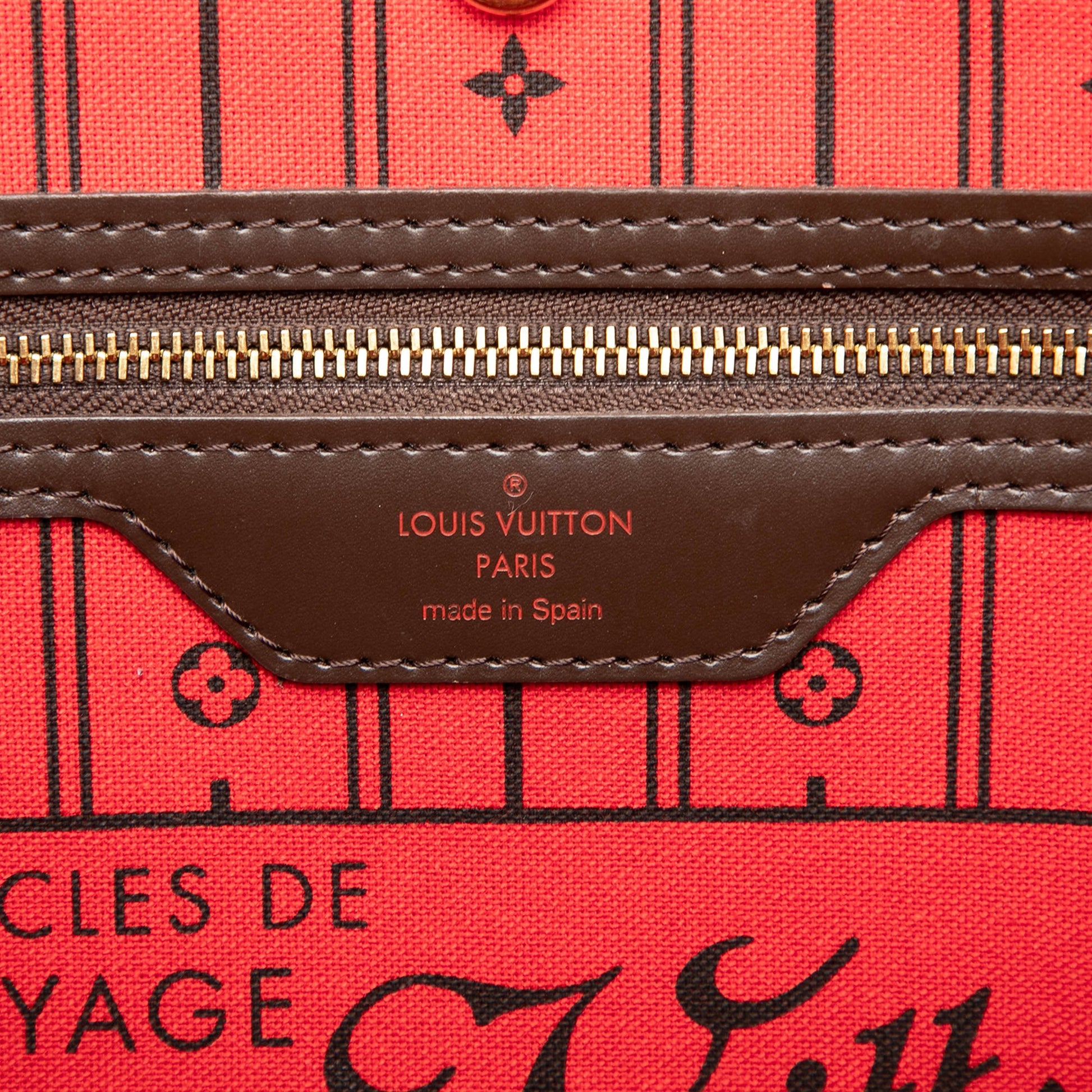 Louis Vuitton Damier Ebene Neverfull MM