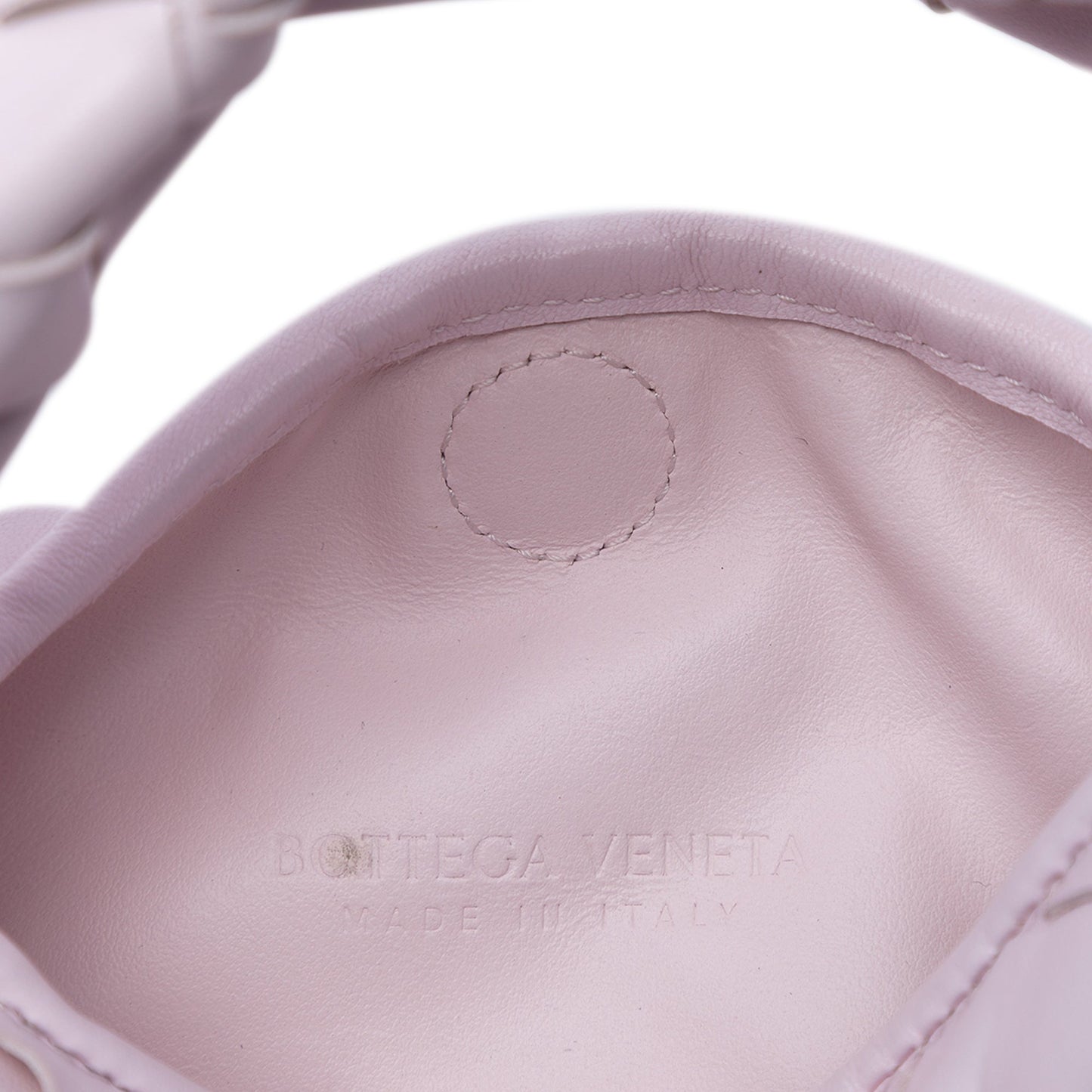 Bottega Veneta Mini Calfskin Intrecciato Hop Satchel