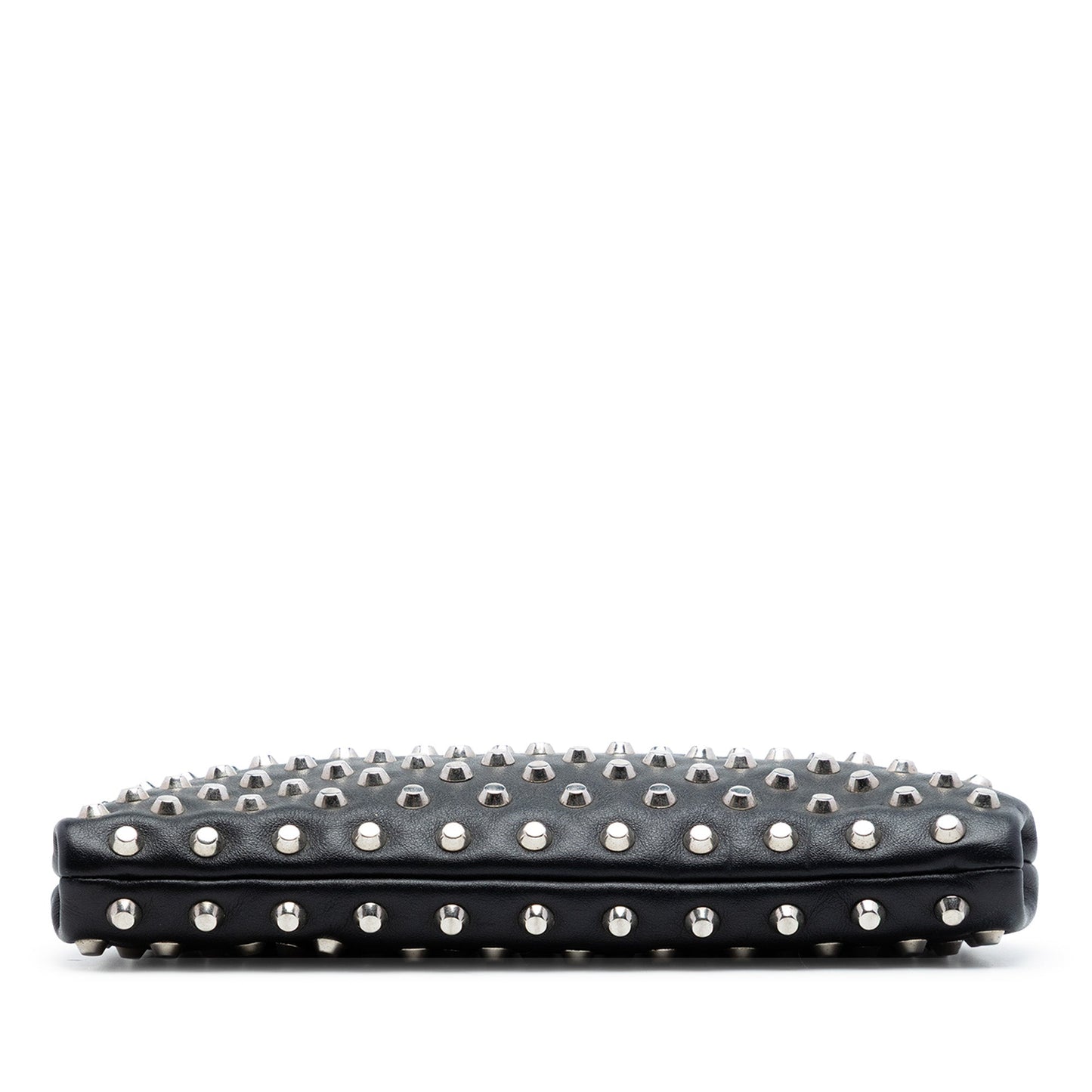 Prada Studded Leather Clutch