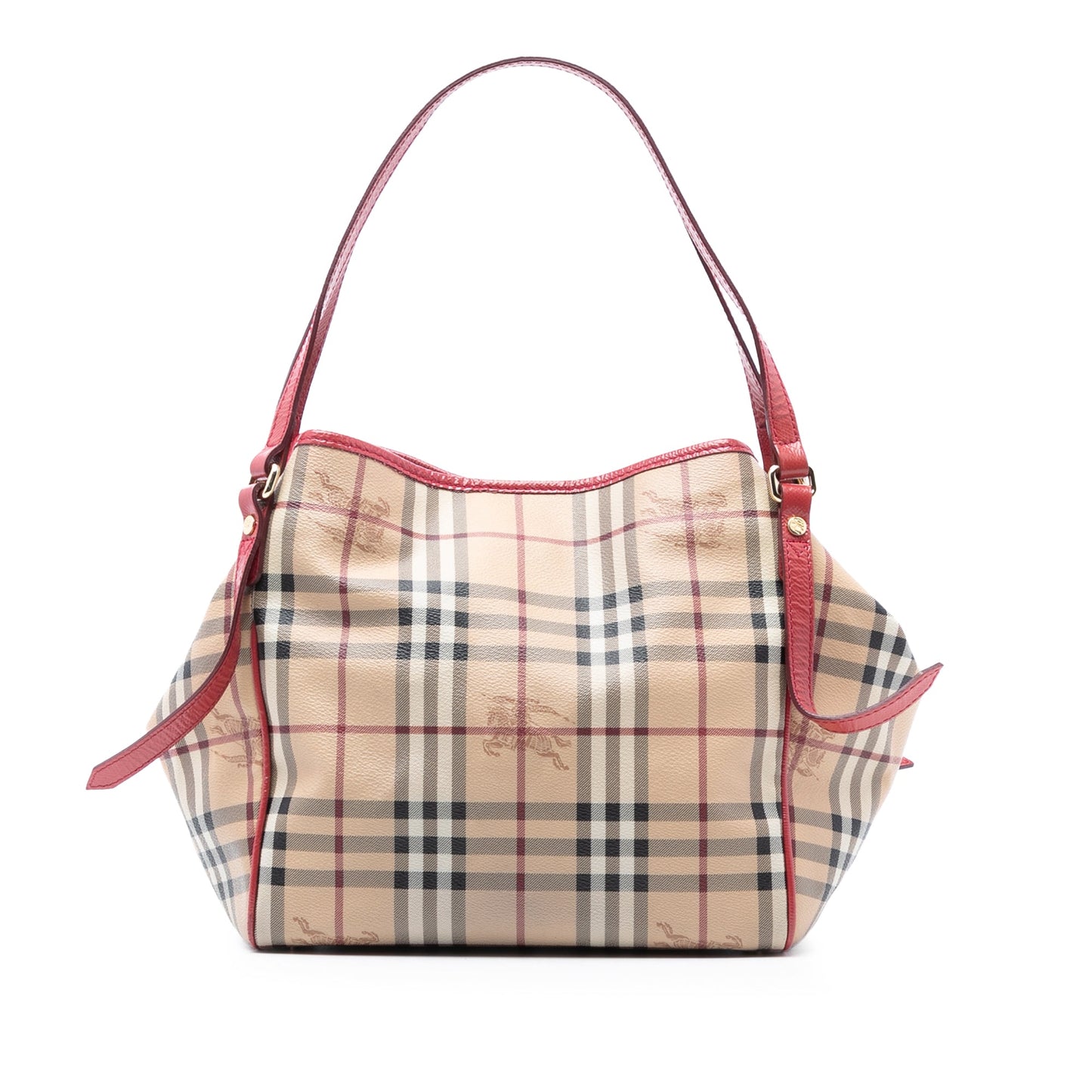 Burberry Small Haymarket Check Coated Canvas Canterbury Tote