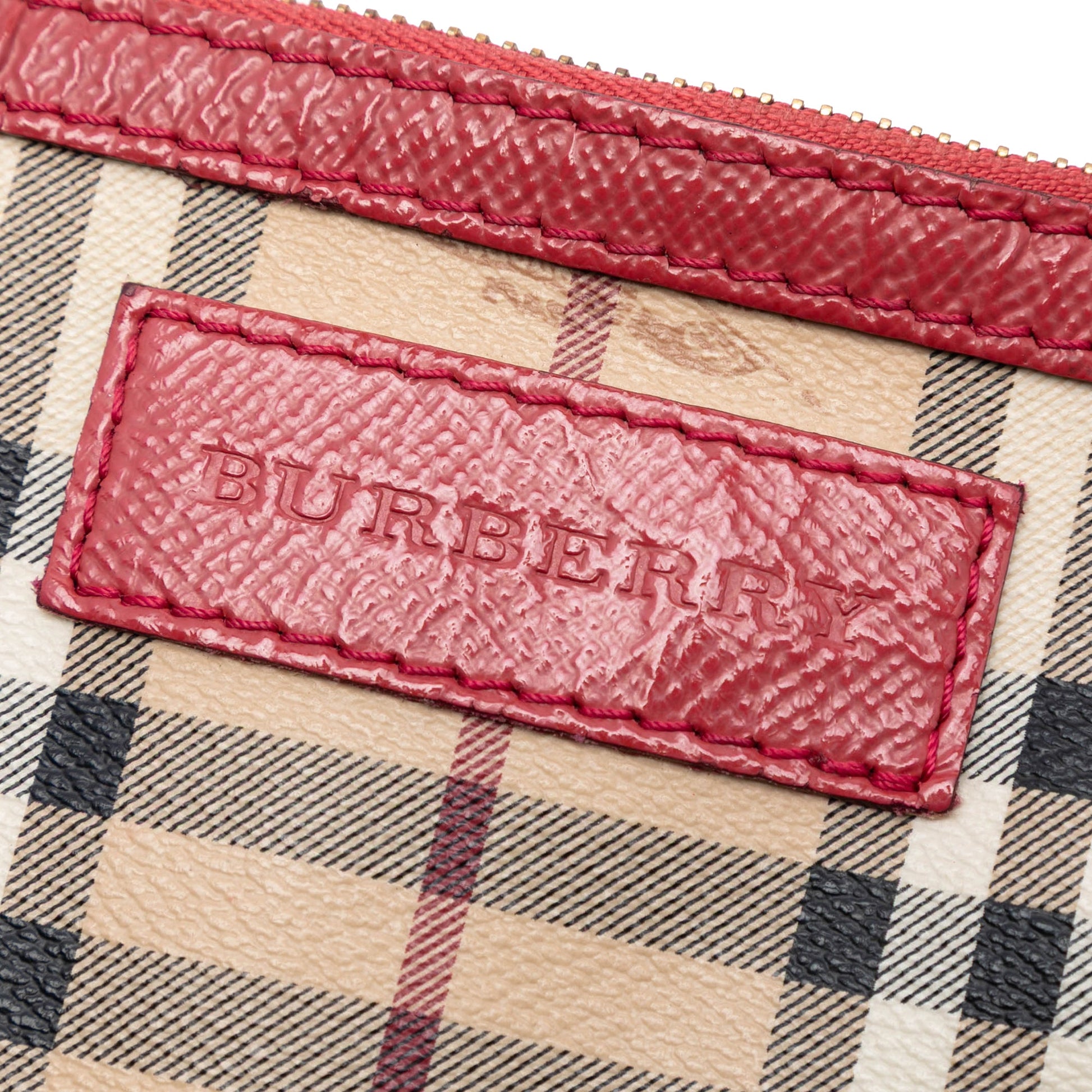 Burberry Small Haymarket Check Coated Canvas Canterbury Tote