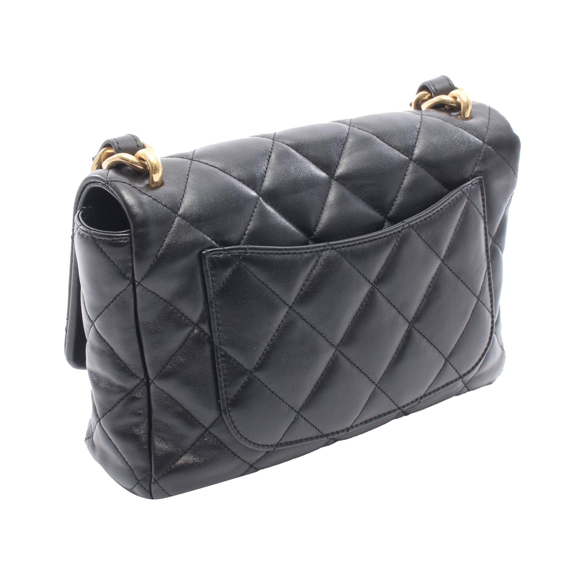 Chanel Large Quilted Lambskin Funky Town Flap
