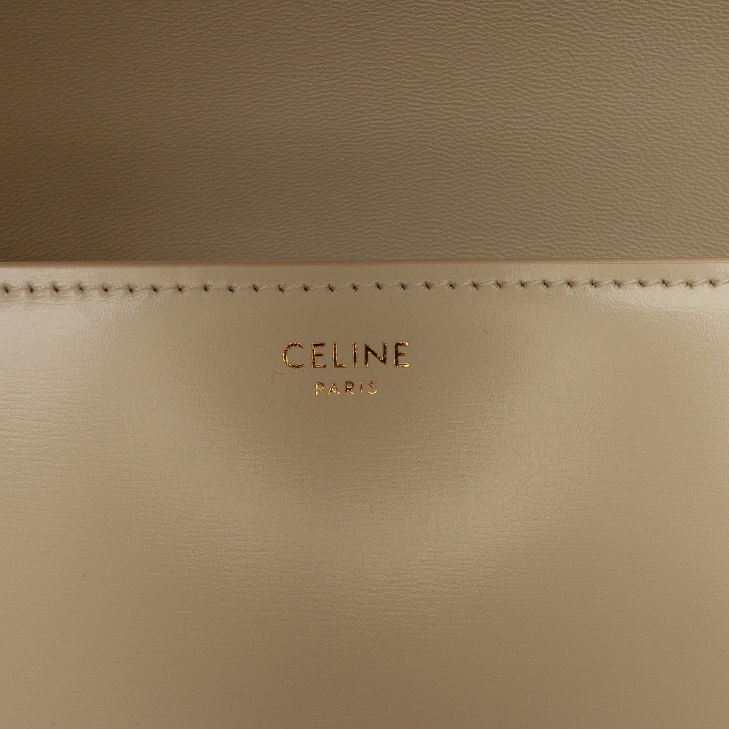 Celine Classique Shiny Calfskin Triomphe Crossbody