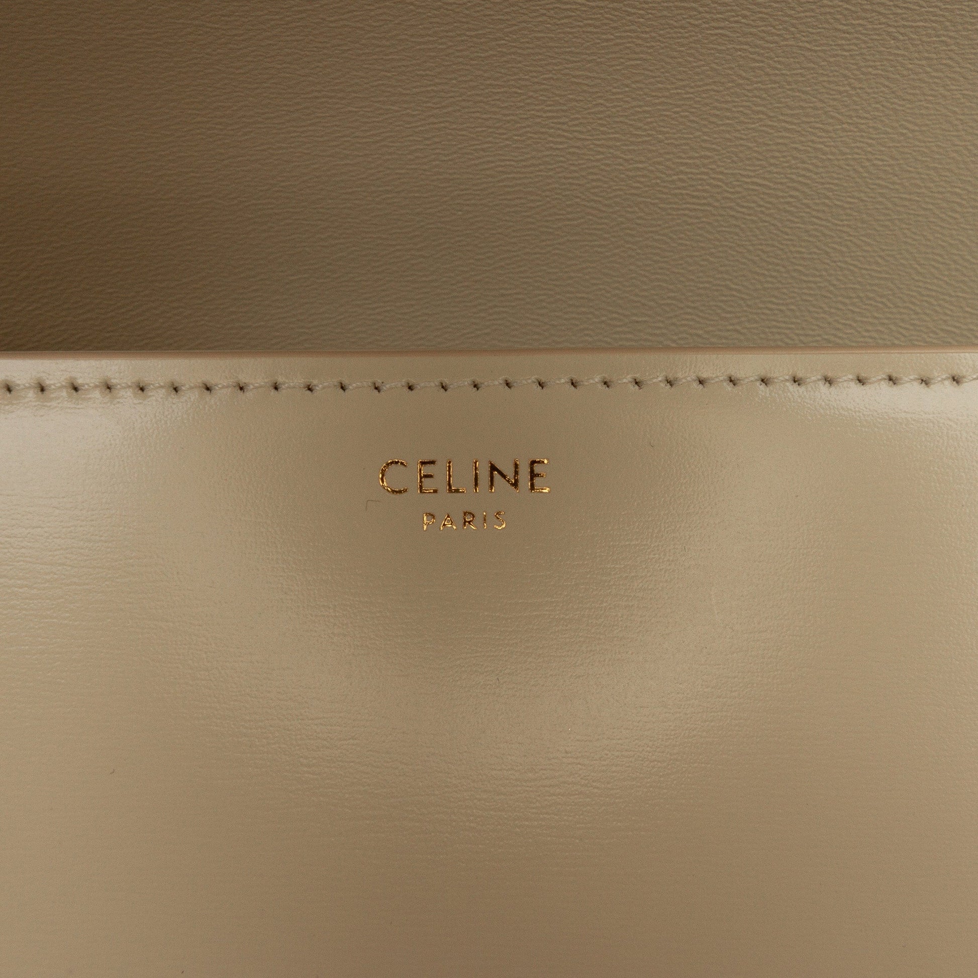 Celine Classique Shiny Calfskin Triomphe Crossbody