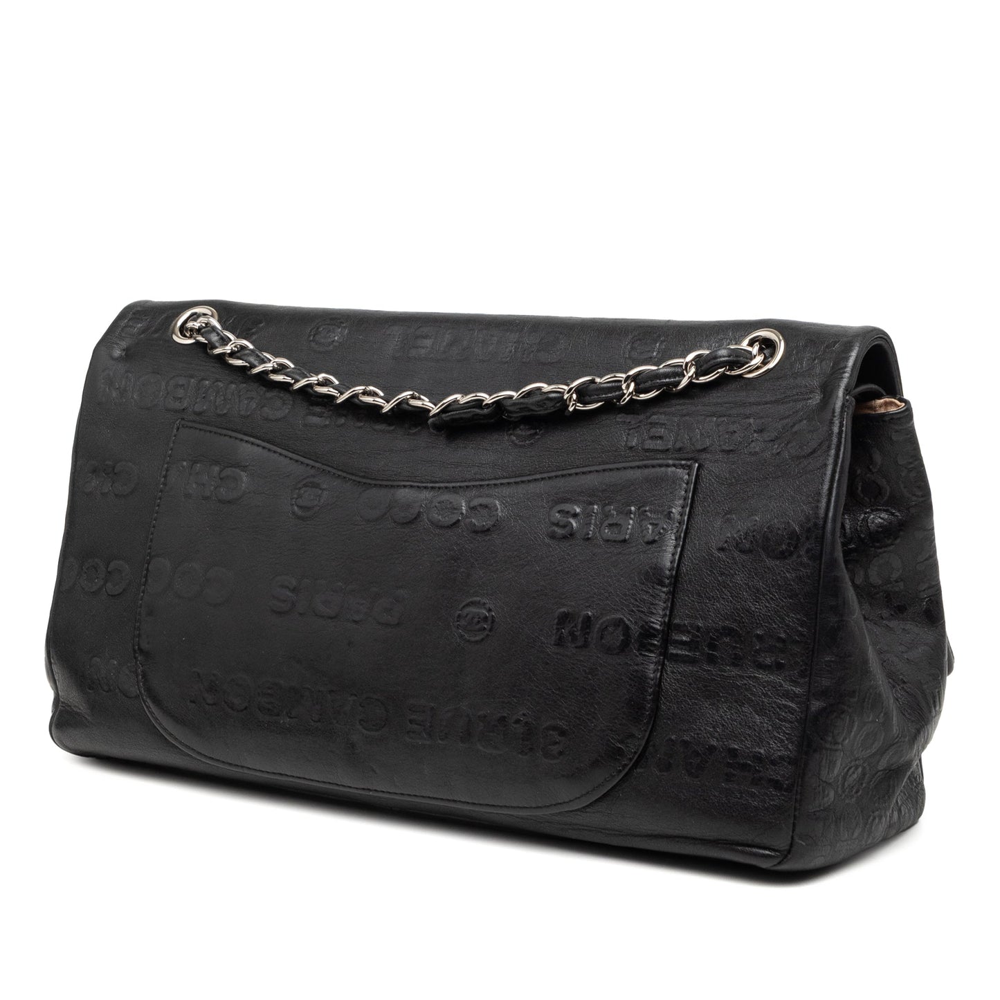 Chanel Maxi Embossed Calfskin 31 Rue Cambon Reissue 2.55 Double Flap