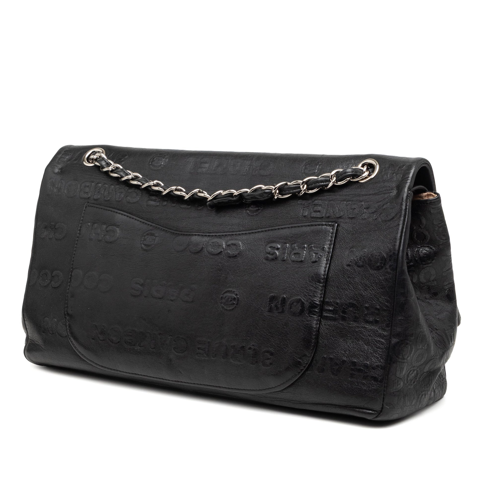 Chanel Maxi Embossed Calfskin 31 Rue Cambon Reissue 2.55 Double Flap
