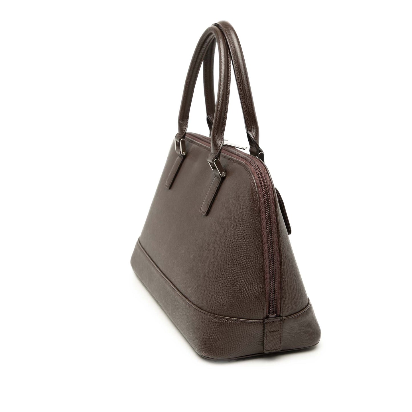 Burberry Leather Front Pocket Handbag