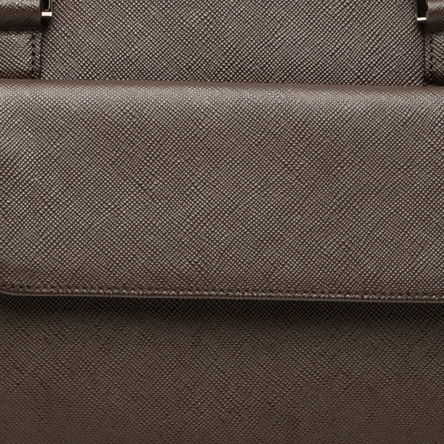 Burberry Leather Front Pocket Handbag