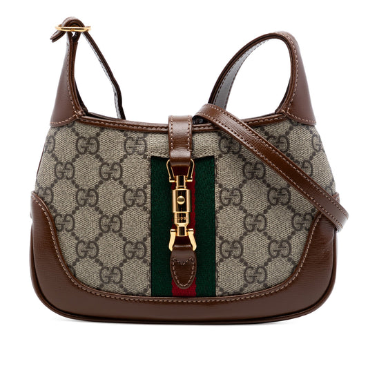 Gucci Mini GG Supreme Web Jackie 1961 Crossbody