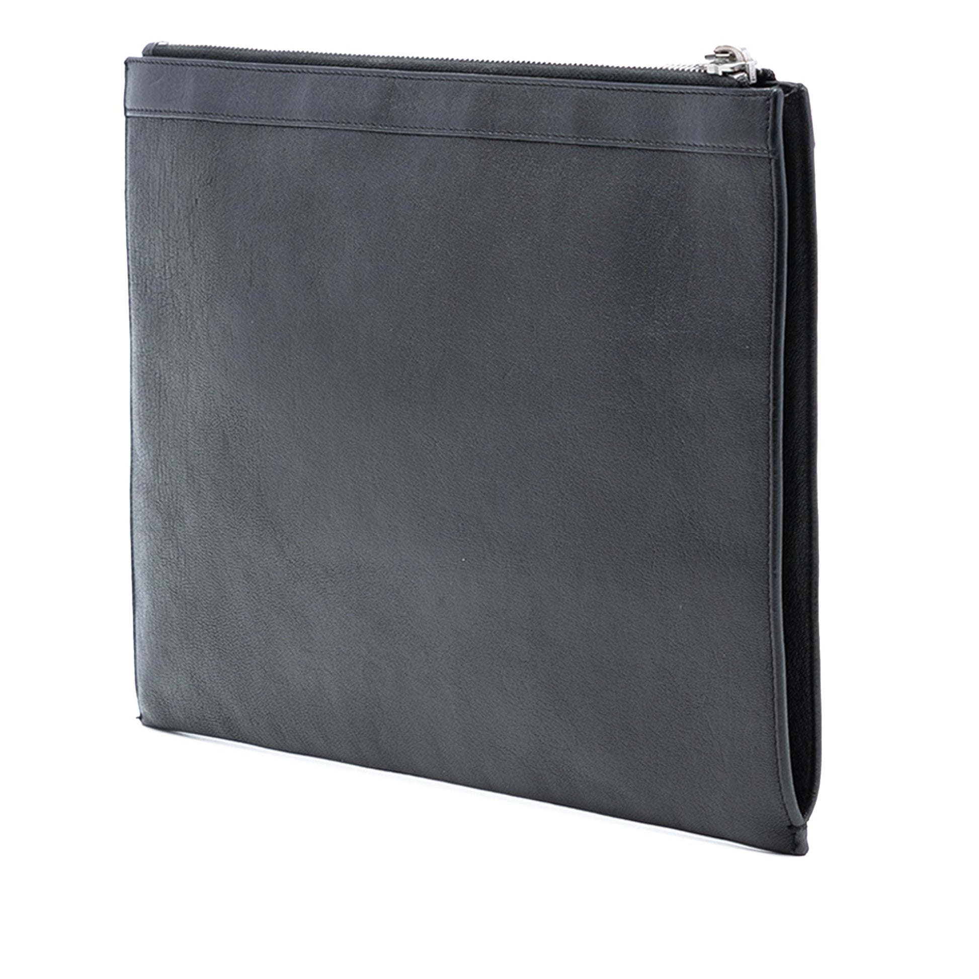 Saint Laurent Studded Leather Clutch