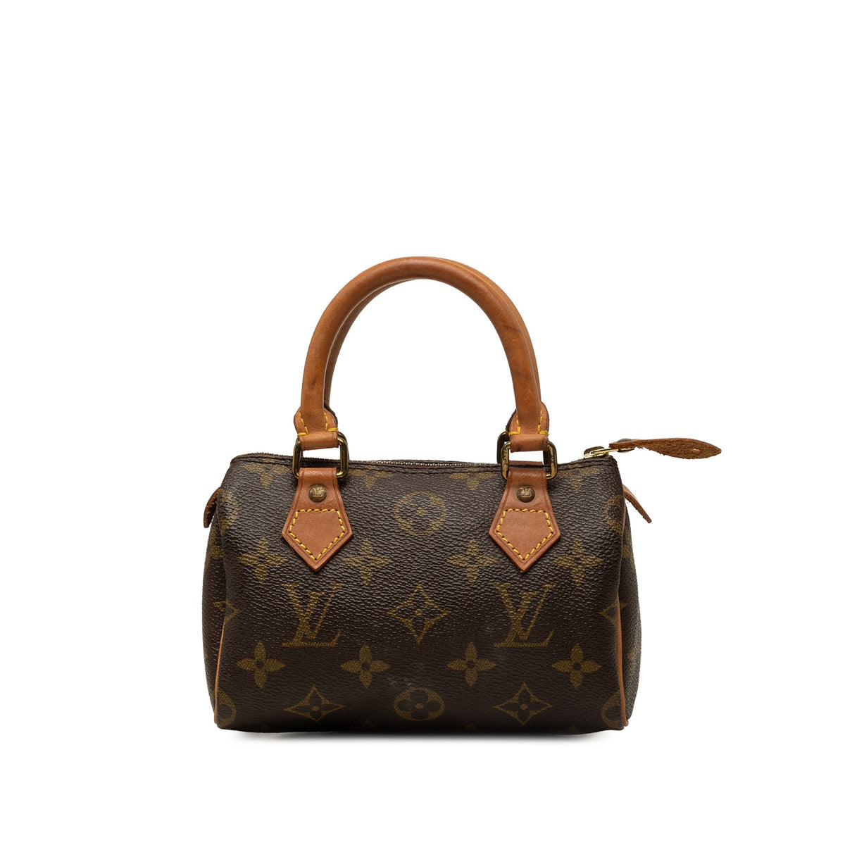 Louis Vuitton Monogram Mini Speedy HL — Brown