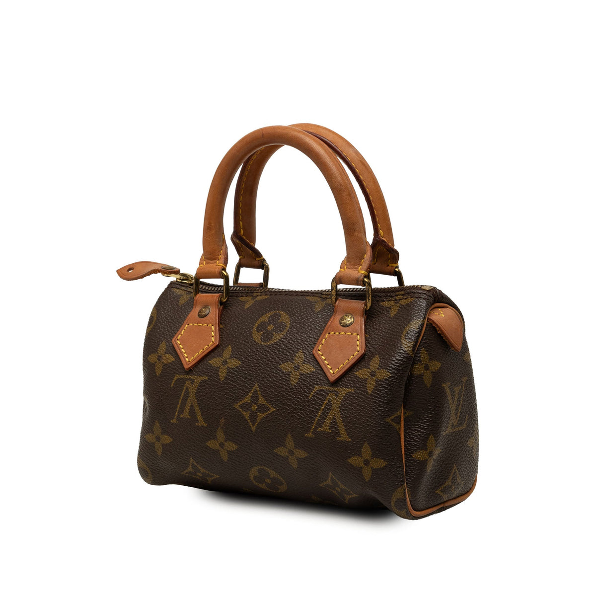 Louis Vuitton Monogram Mini Speedy HL — Brown