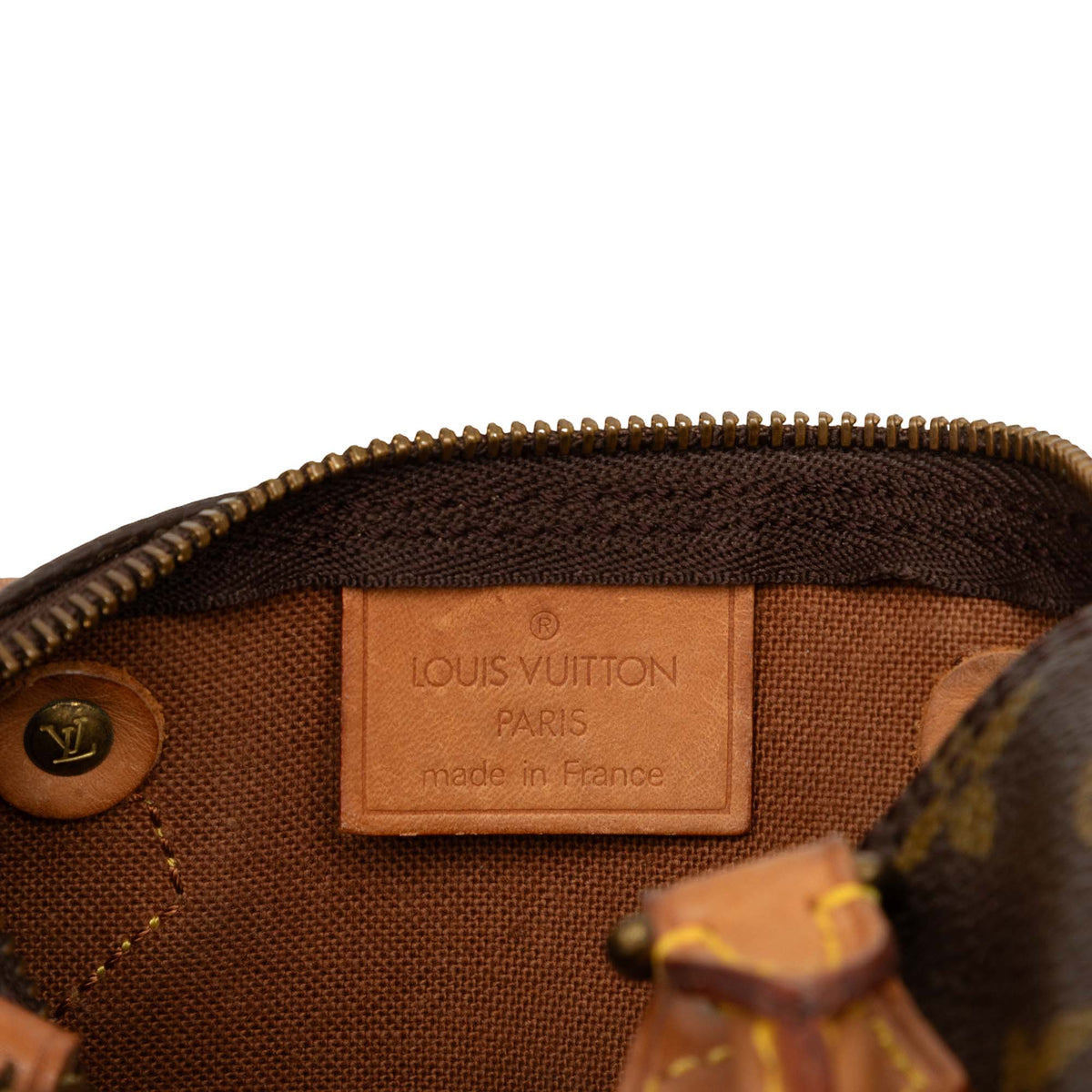 Louis Vuitton Monogram Mini Speedy HL — Brown