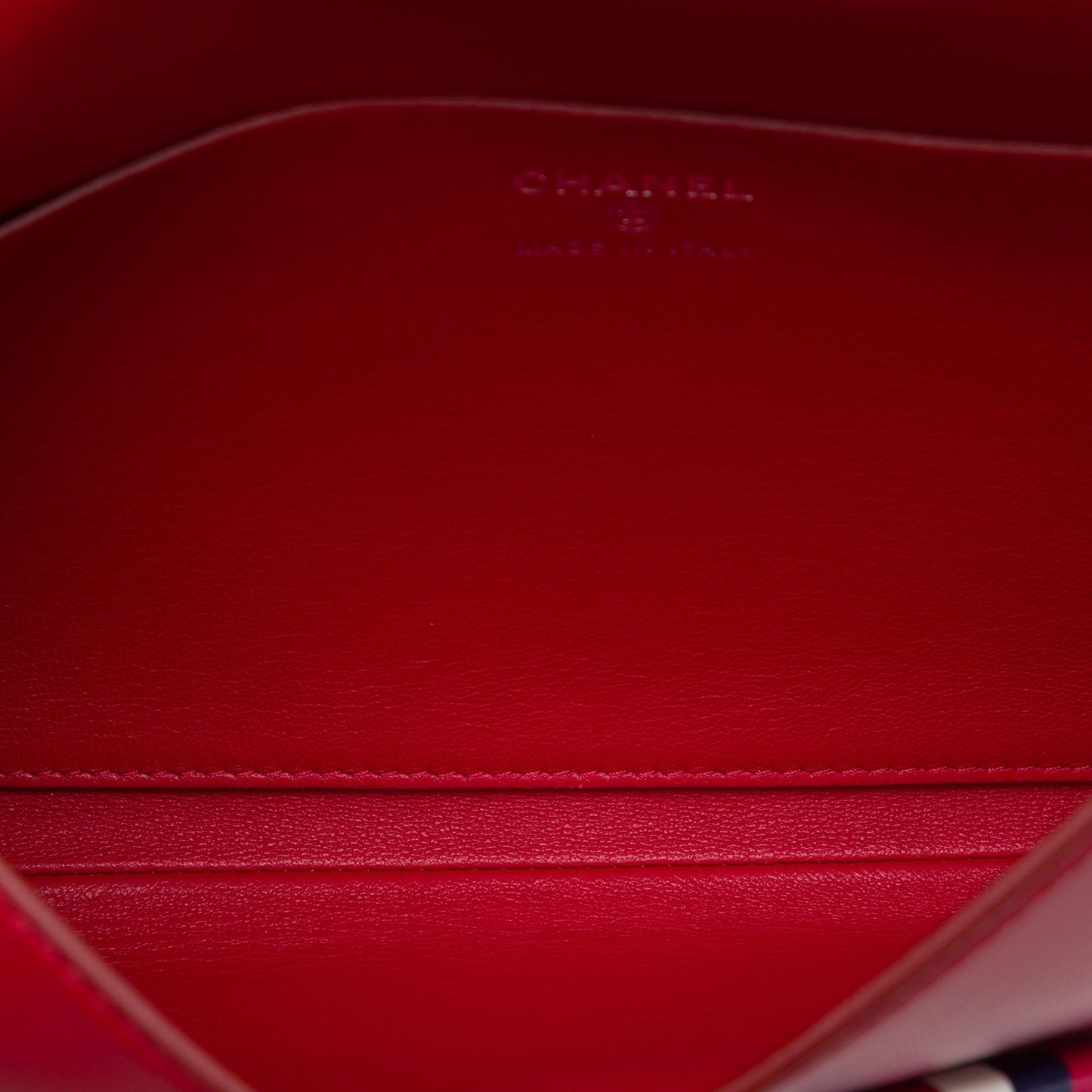 Chanel CC Lambskin Airlines Envelope Clutch