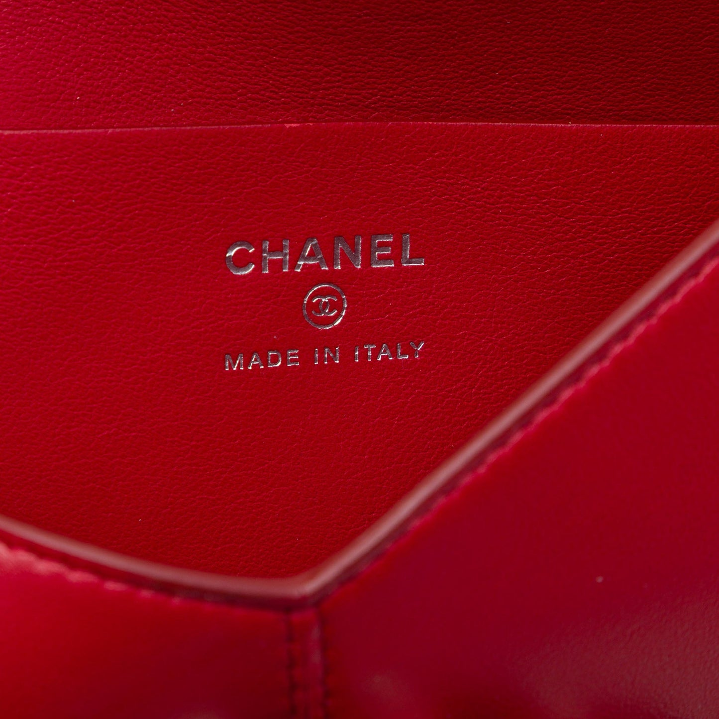 Chanel CC Lambskin Airlines Envelope Clutch