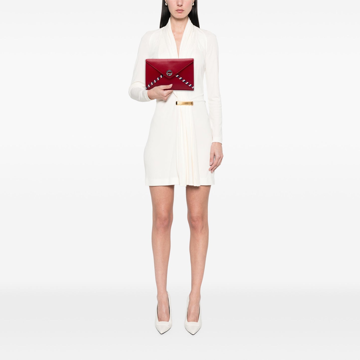 Chanel CC Lambskin Airlines Envelope Clutch