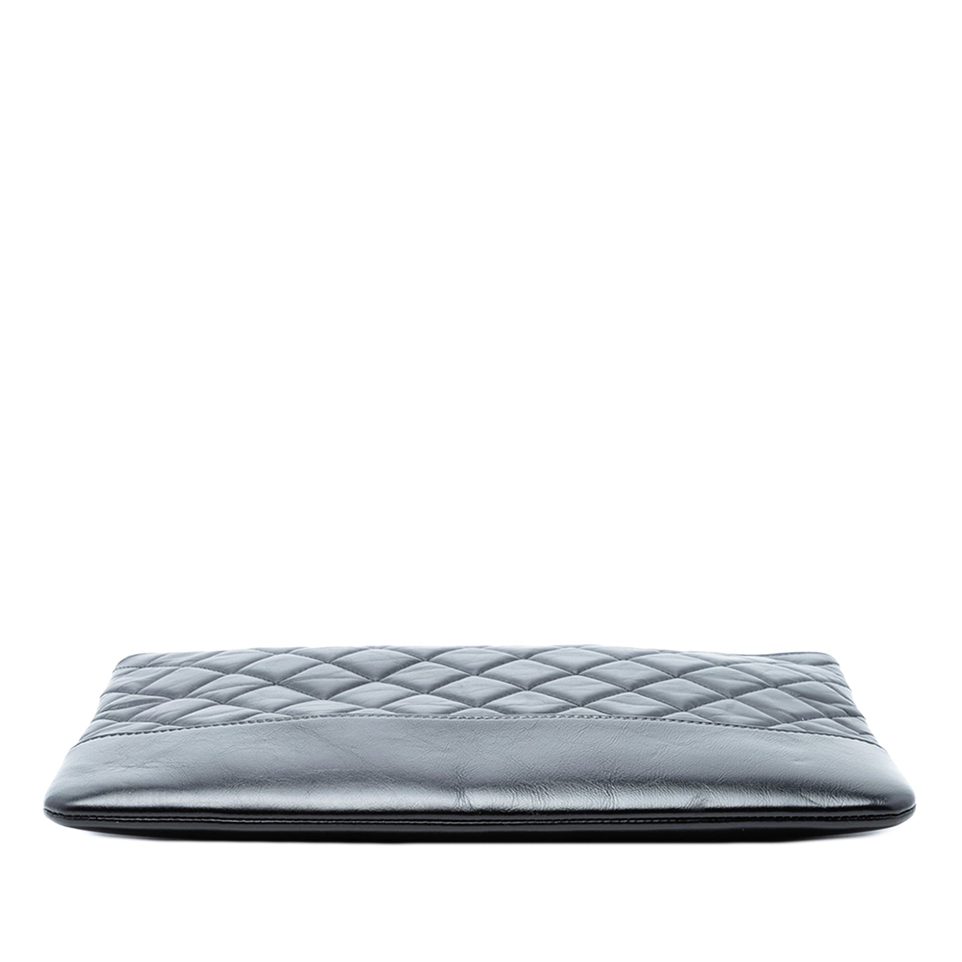 Chanel Medium Aged Calfskin Gabrielle O Case Clutch