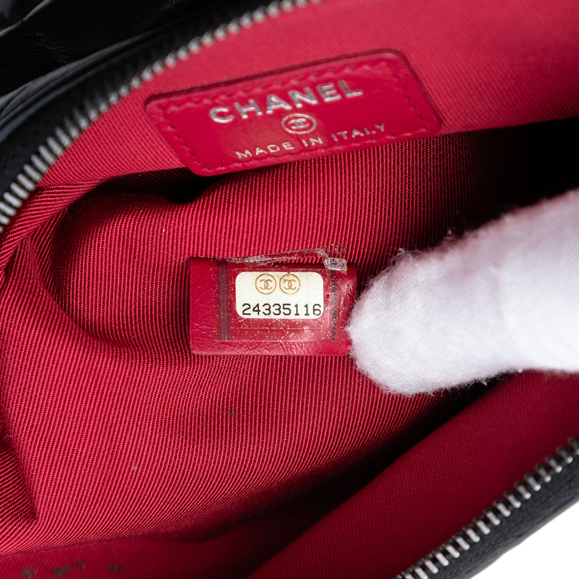 Chanel Medium Aged Calfskin Gabrielle O Case Clutch