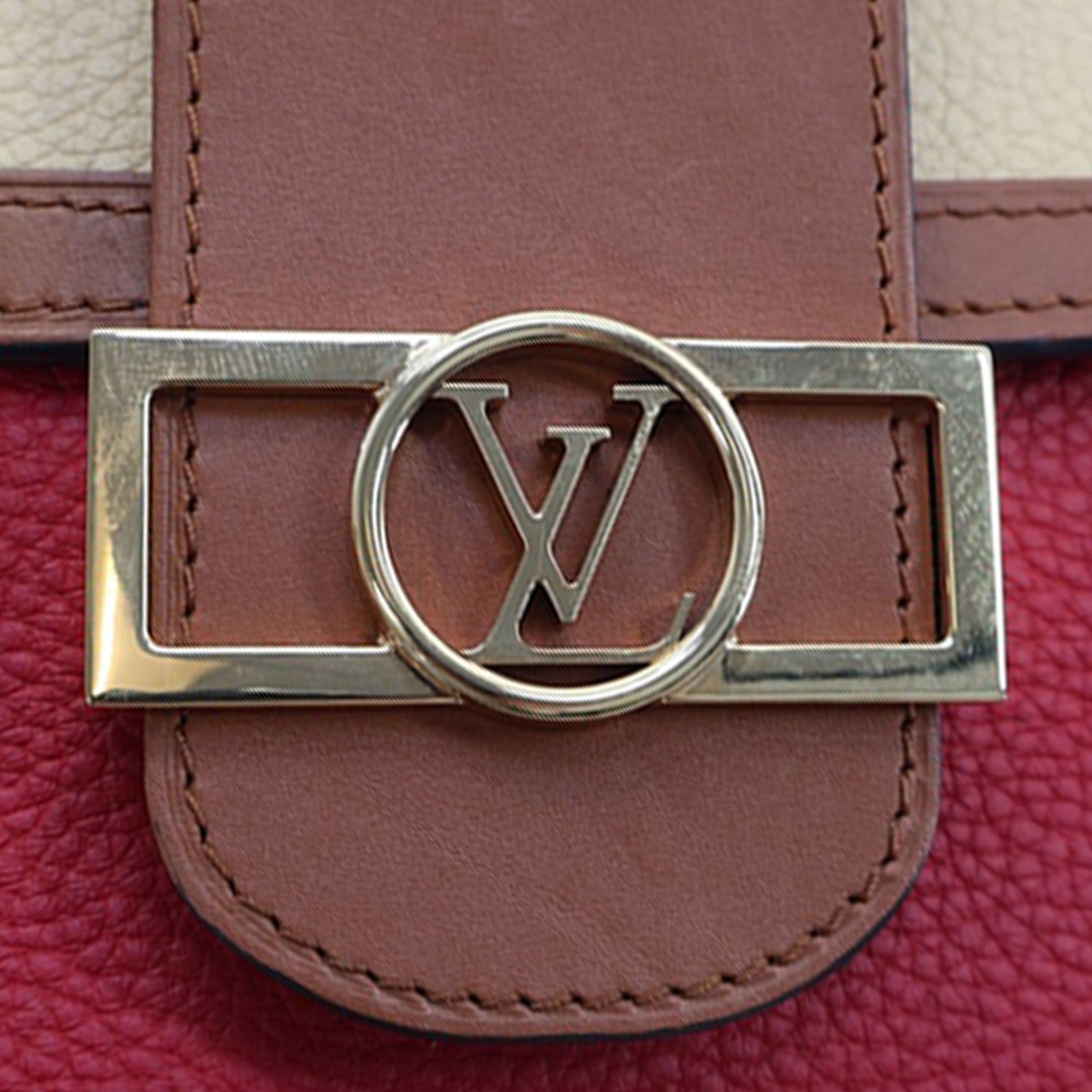 Louis Vuitton Taurillon Dauphine MM