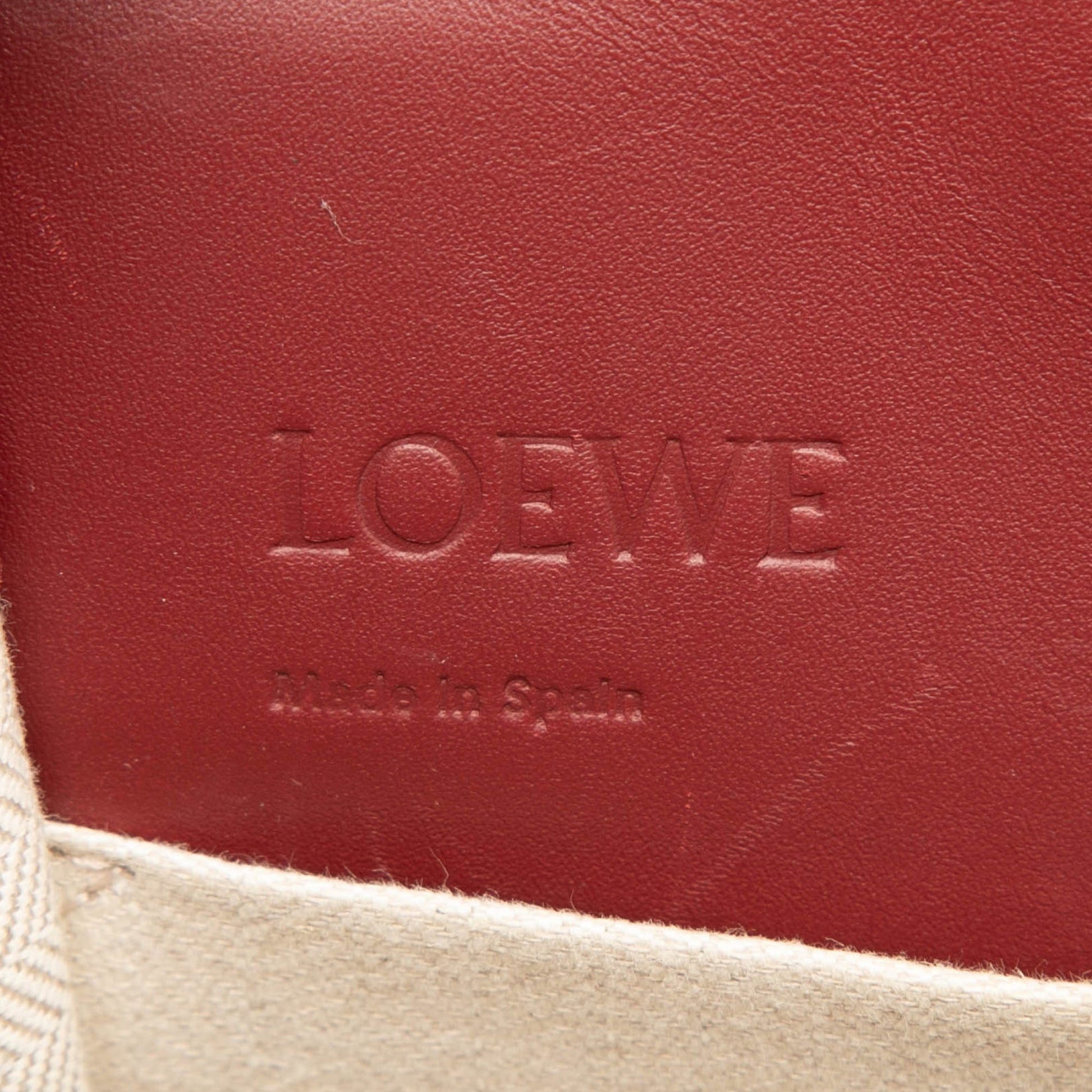 LOEWE Small Leather Cushion Tote