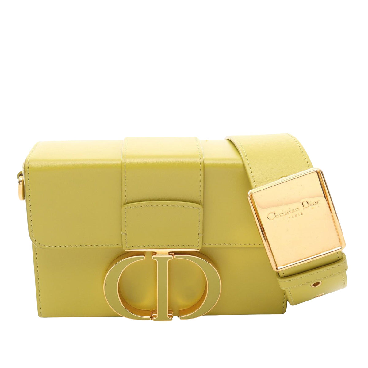 Dior Leather 30 Montaigne Box Bag — Green