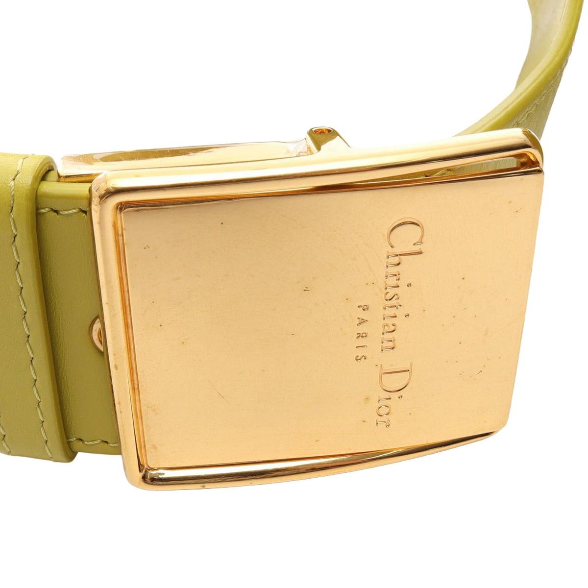 Dior Leather 30 Montaigne Box Bag — Green