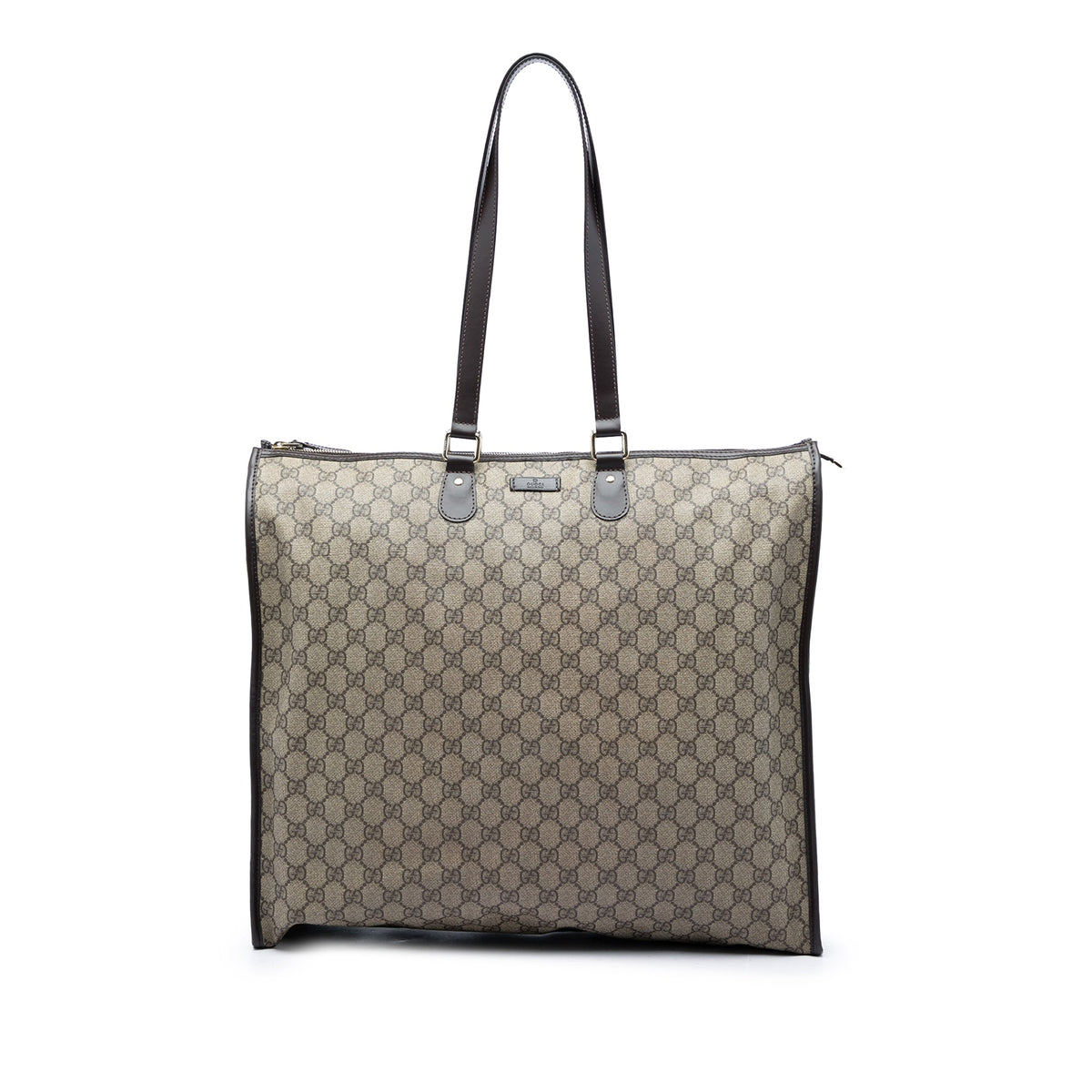 Gucci GG Supreme Tote — Beige