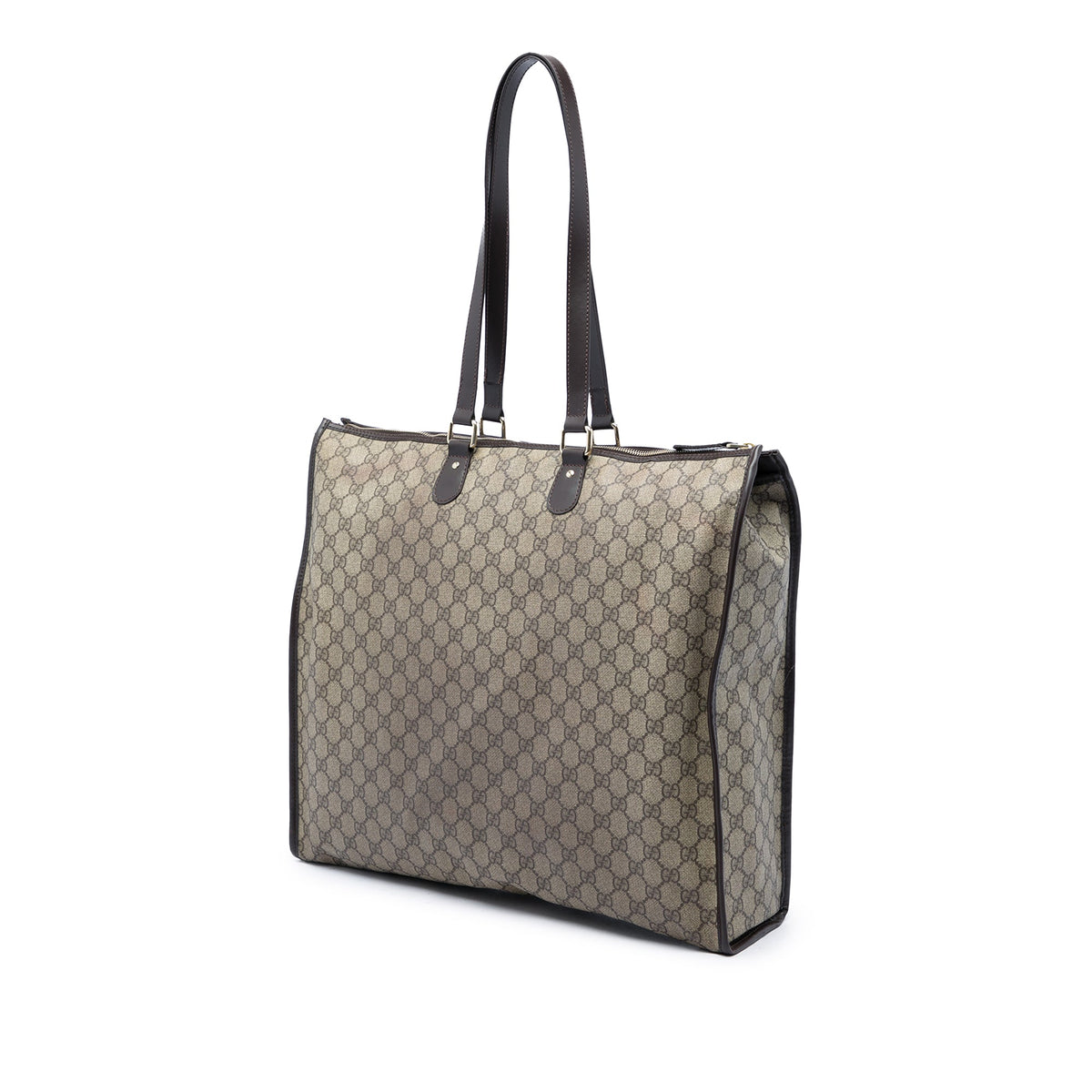 Gucci GG Supreme Tote — Beige