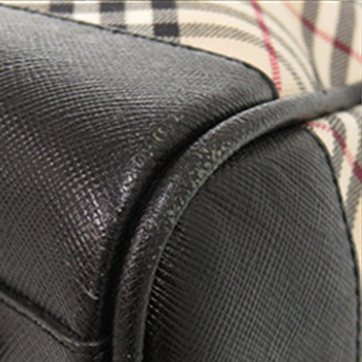 Burberry Nova Check Canvas Tote