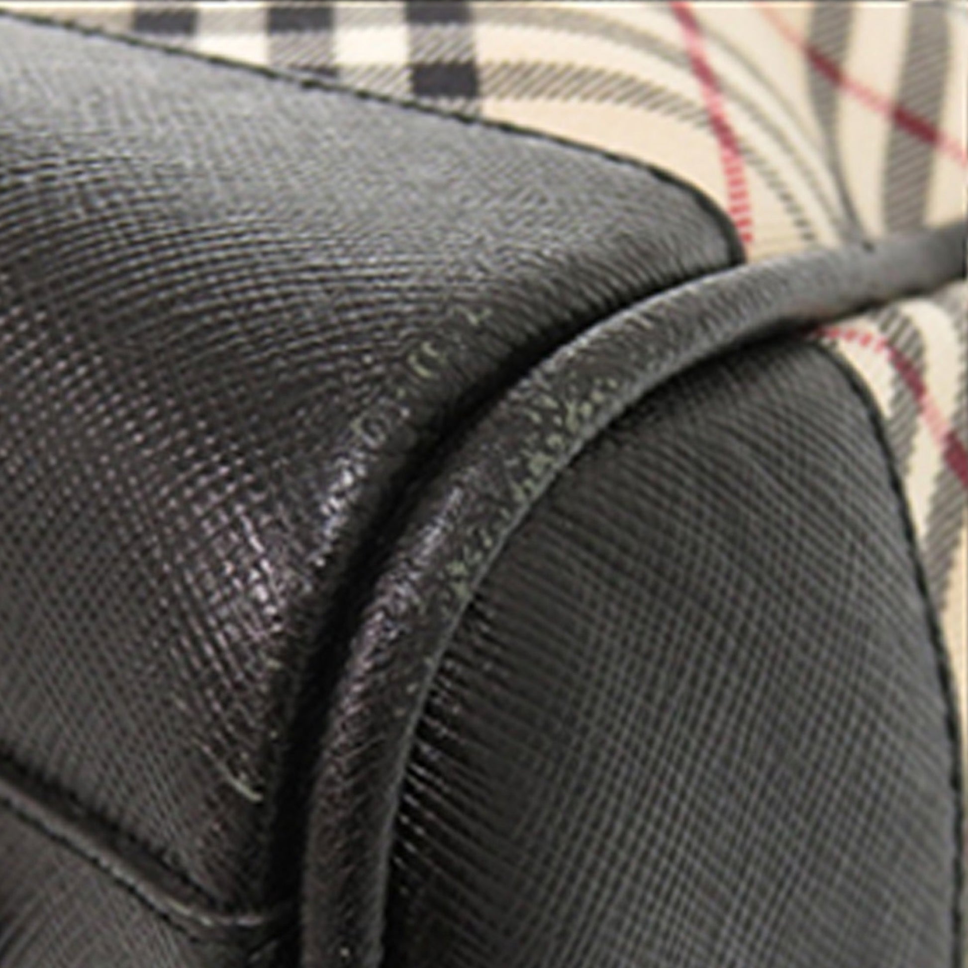 Burberry Nova Check Canvas Tote