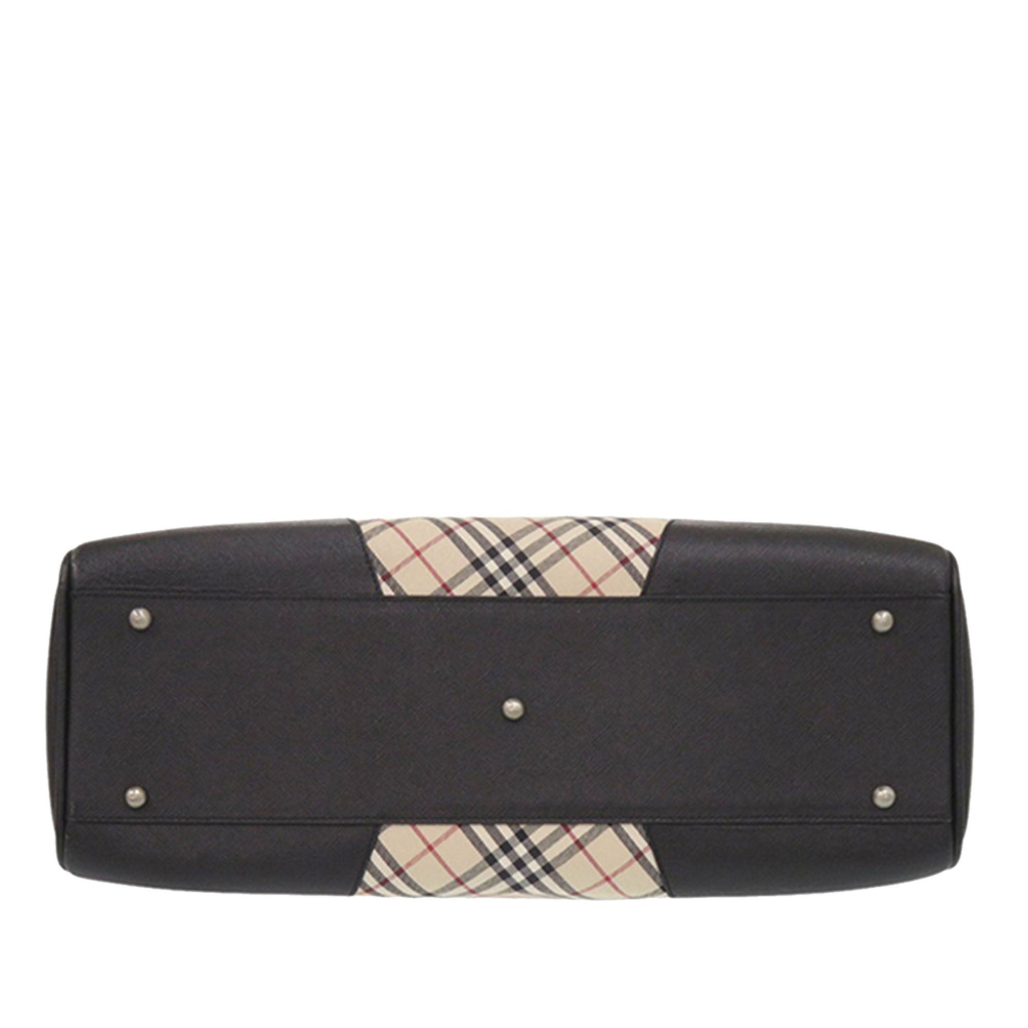 Burberry Nova Check Canvas Tote